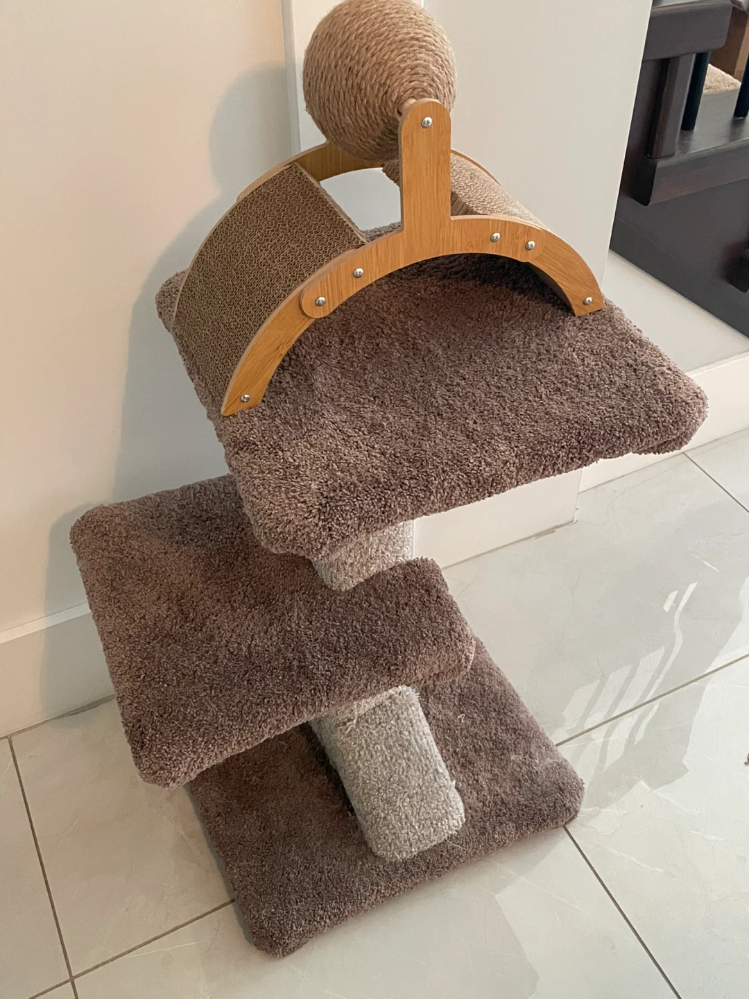Cat Tree with Toy - photo 4