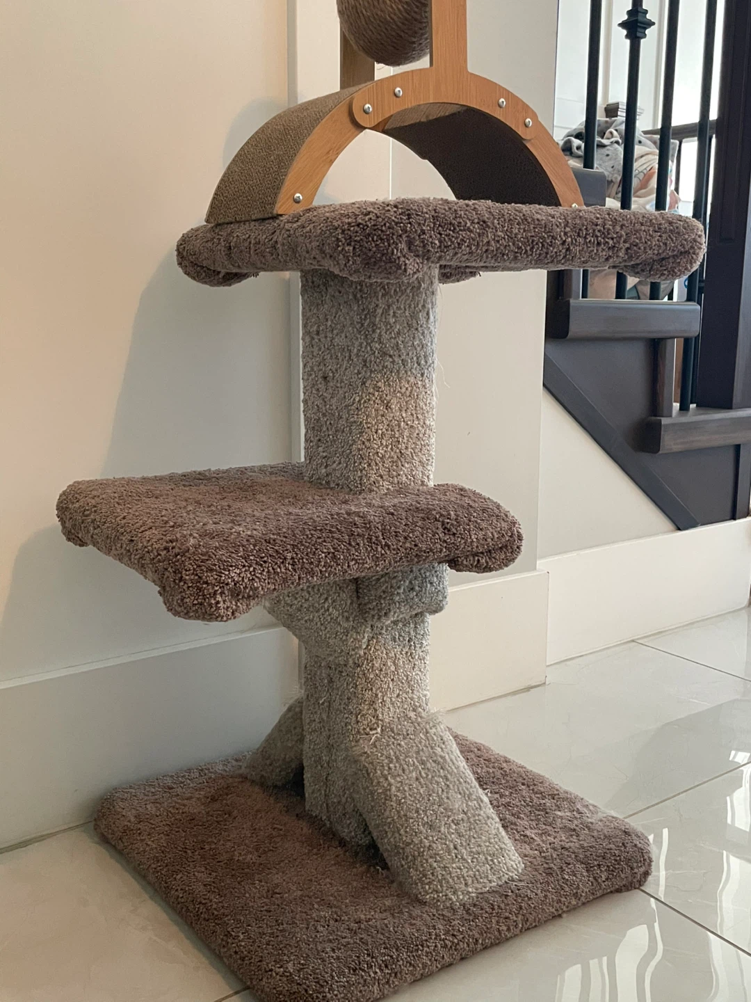Cat Tree with Toy - photo 2