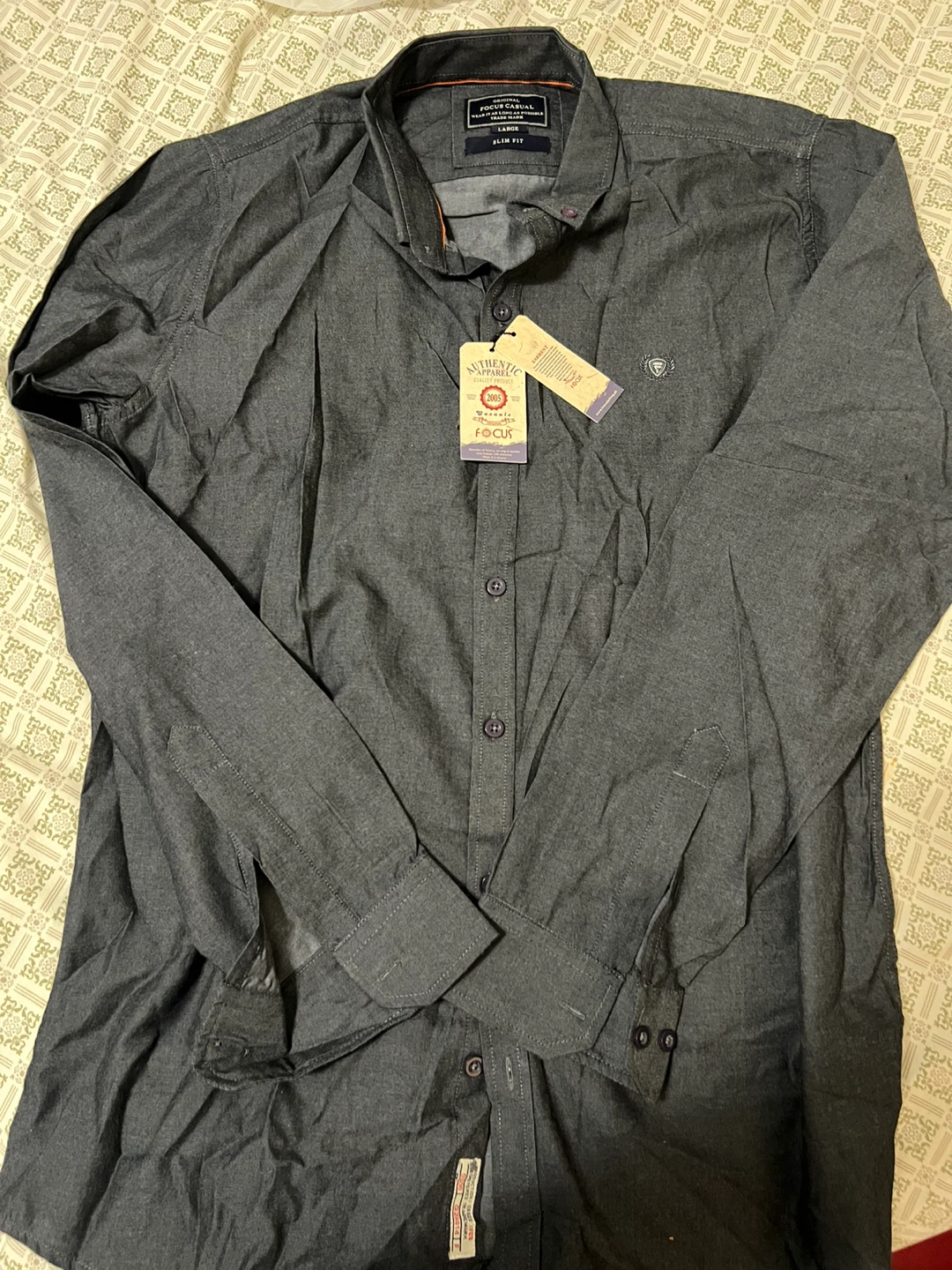 Focus Casual Slim Fit Large Shirt