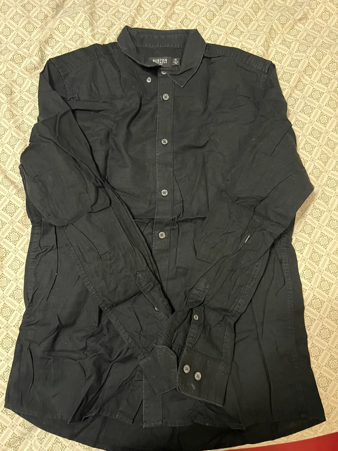 Burton Menswear London Black Shirt - Size M