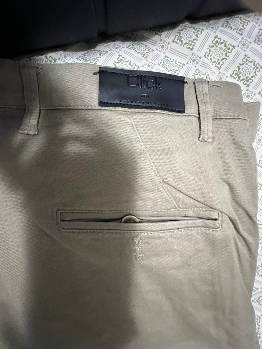 Click Men's Slim Fit Pants - Size 36 - photo 2