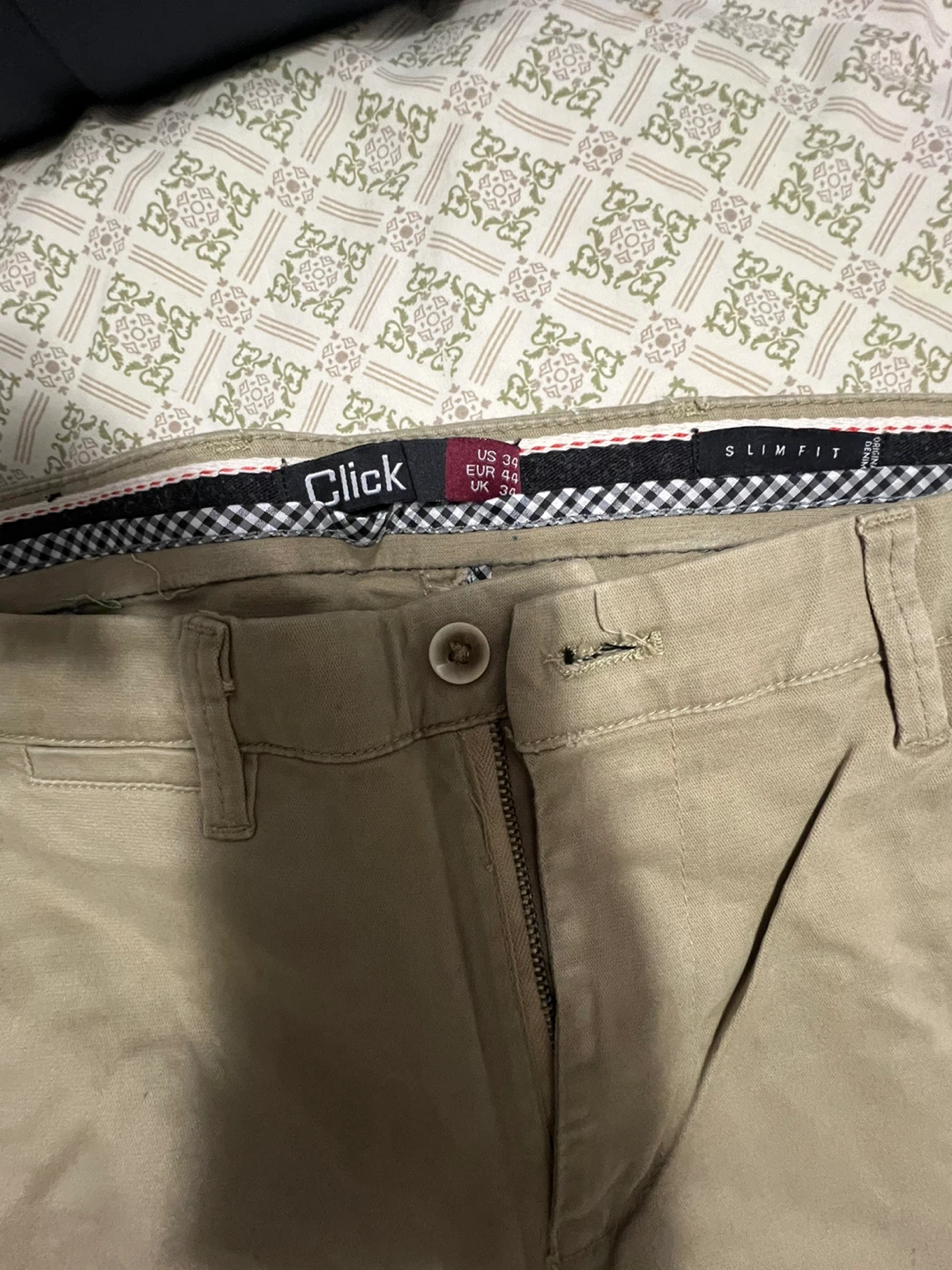 Click Men's Slim Fit Pants - Size 36 - photo 3