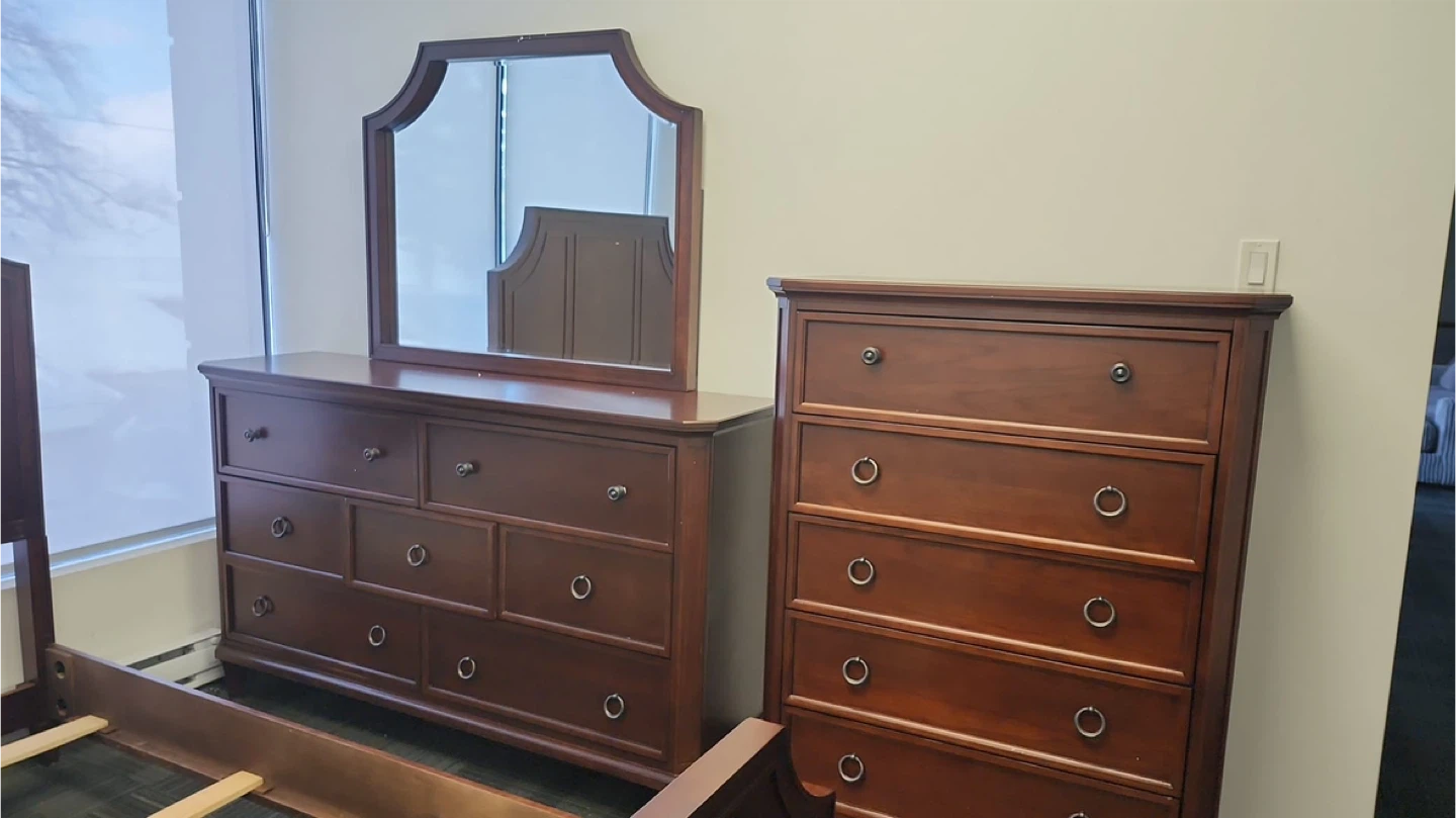 Bedroom Set - Bed Frame, Dresser, Chest, Nightstand - photo 4