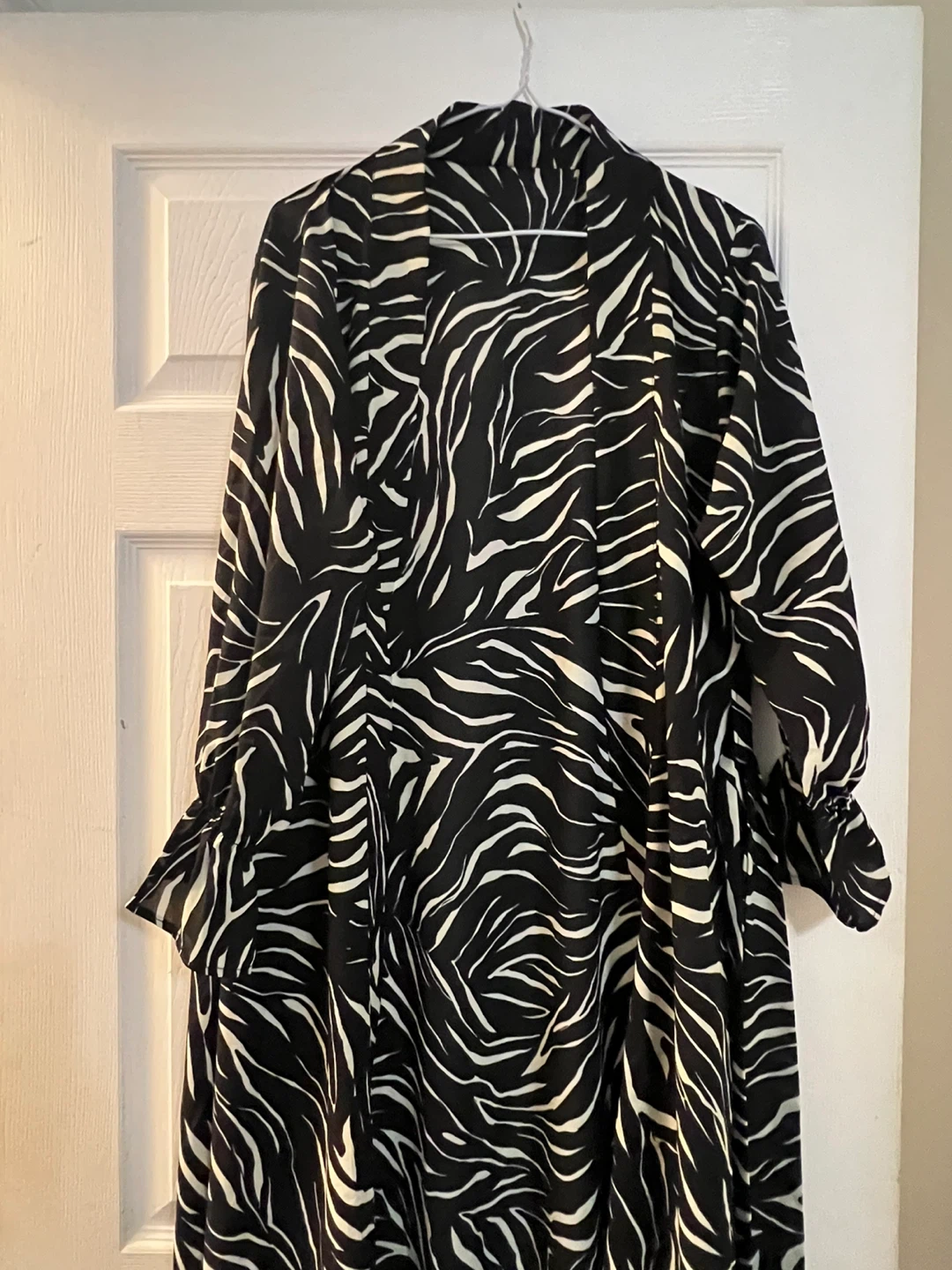 Zebra Print Maxi Dress - photo 2