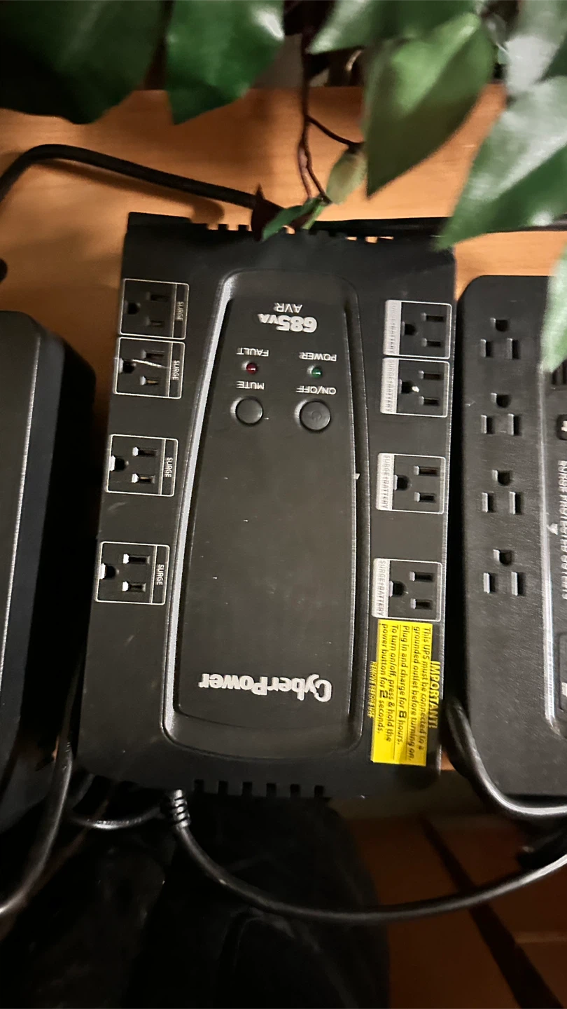 MOVING!!! CyberPower UPS Backup Units – 10 Units Available - photo 4