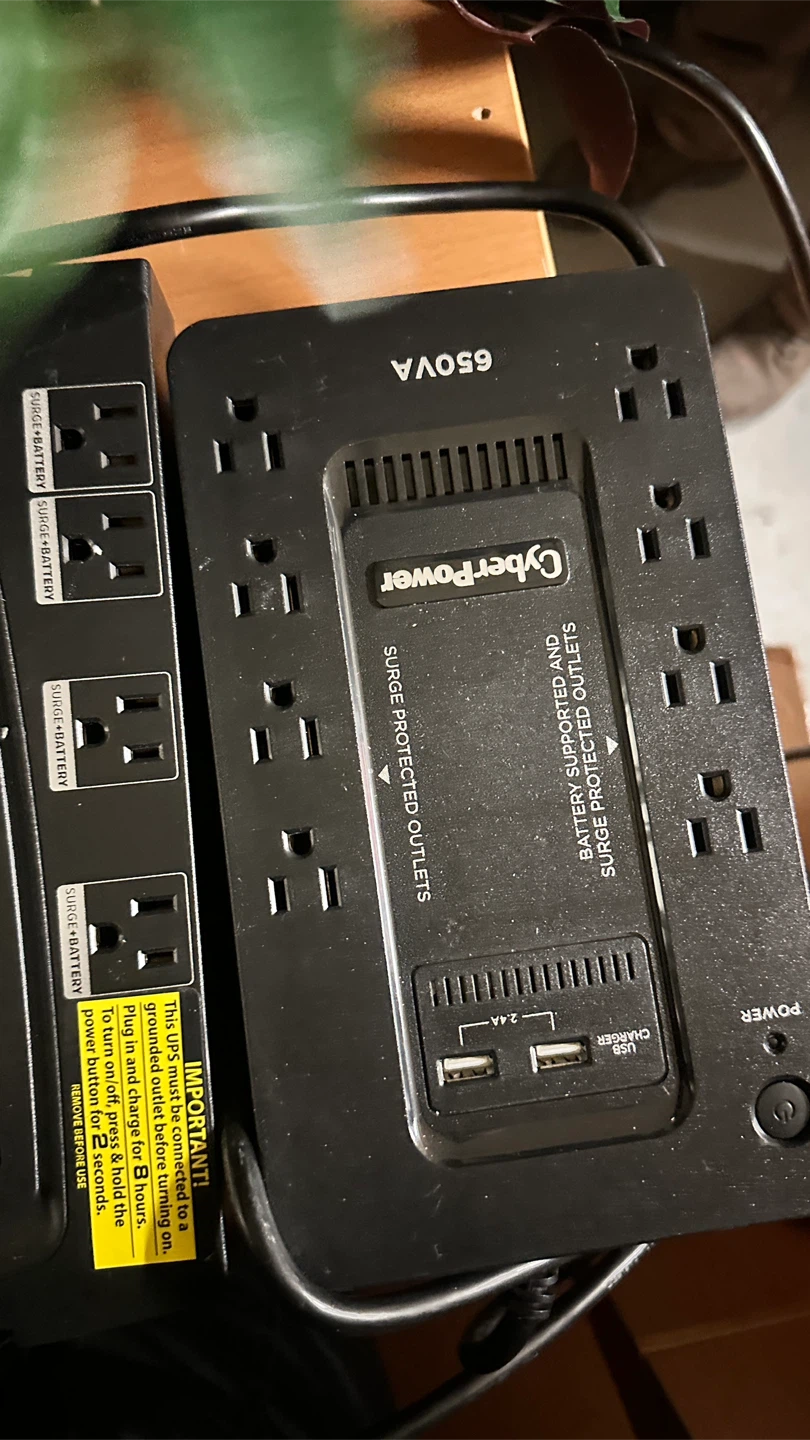 MOVING!!! CyberPower UPS Backup Units – 10 Units Available - photo 5