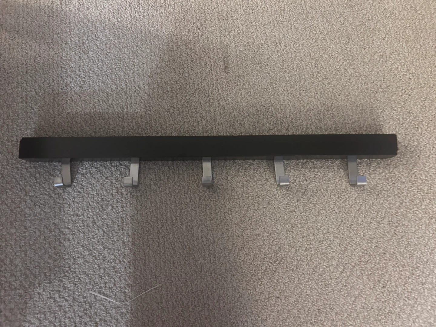 IKEA TJUSIG Coat Rack - Black