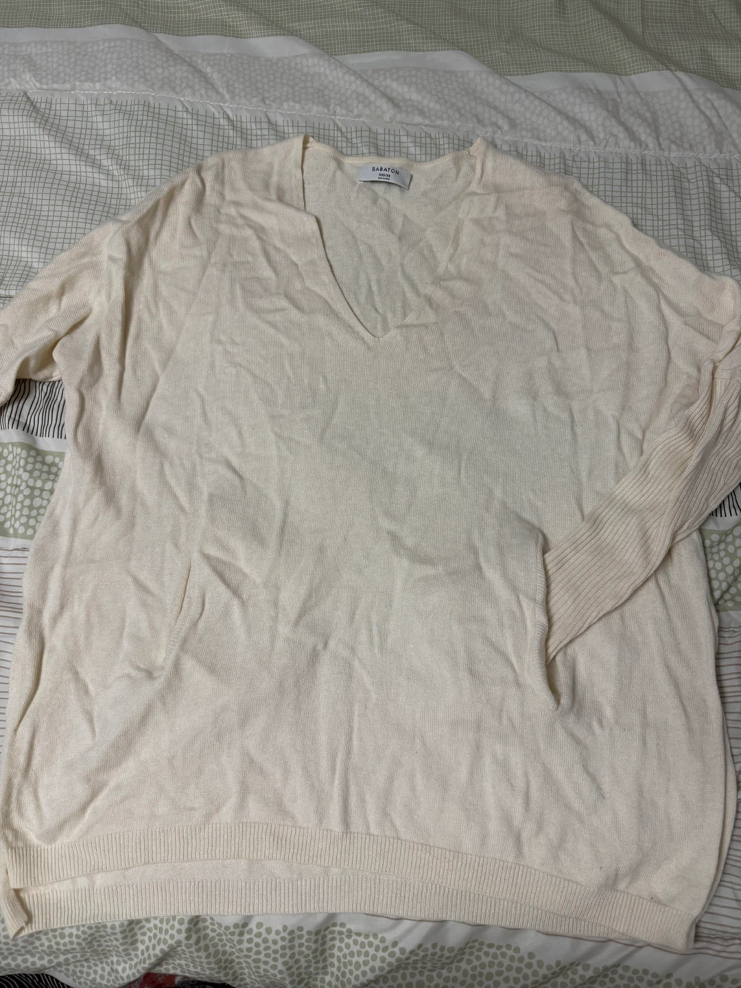 Babaton XXS/XS Cream Sweater - photo 3