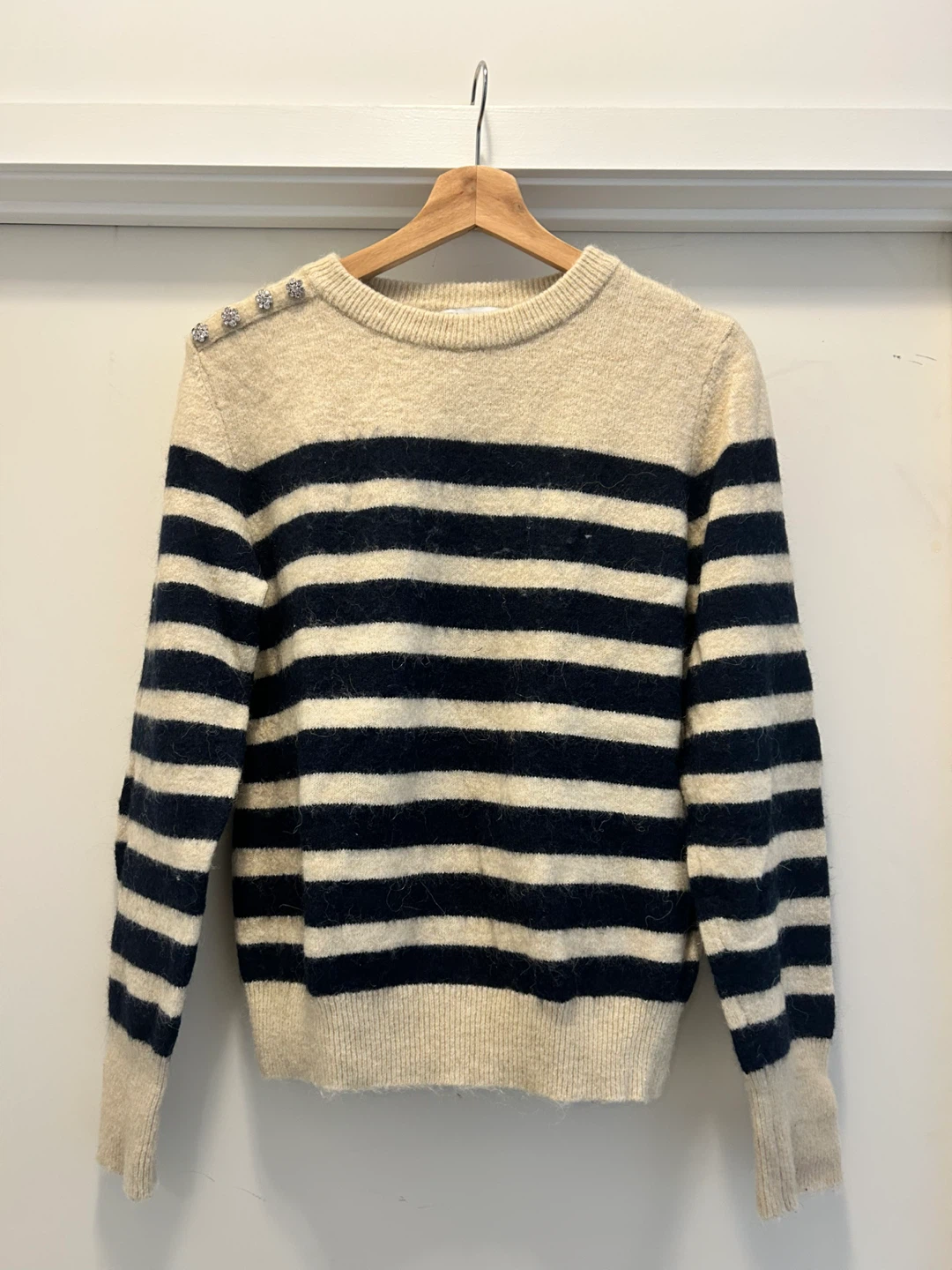 Zara Striped Knit Sweater - Size XL