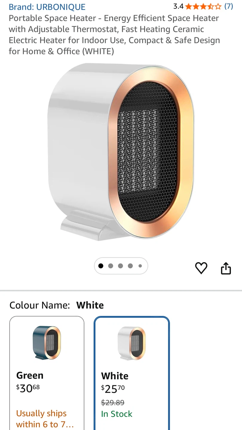 Portable Space Heater - photo 2