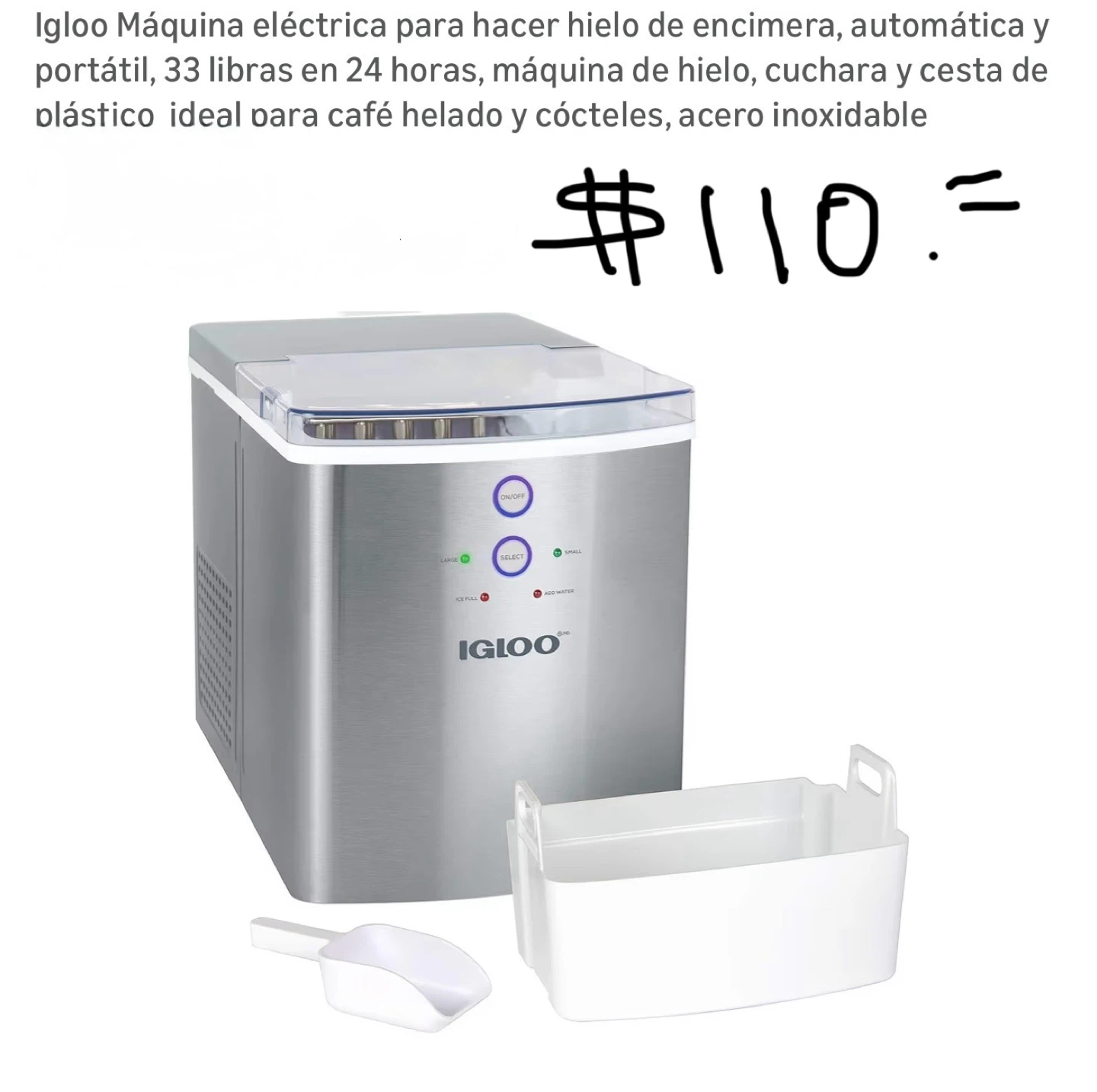 🥕Igloo Electric Countertop Ice Maker -  New!