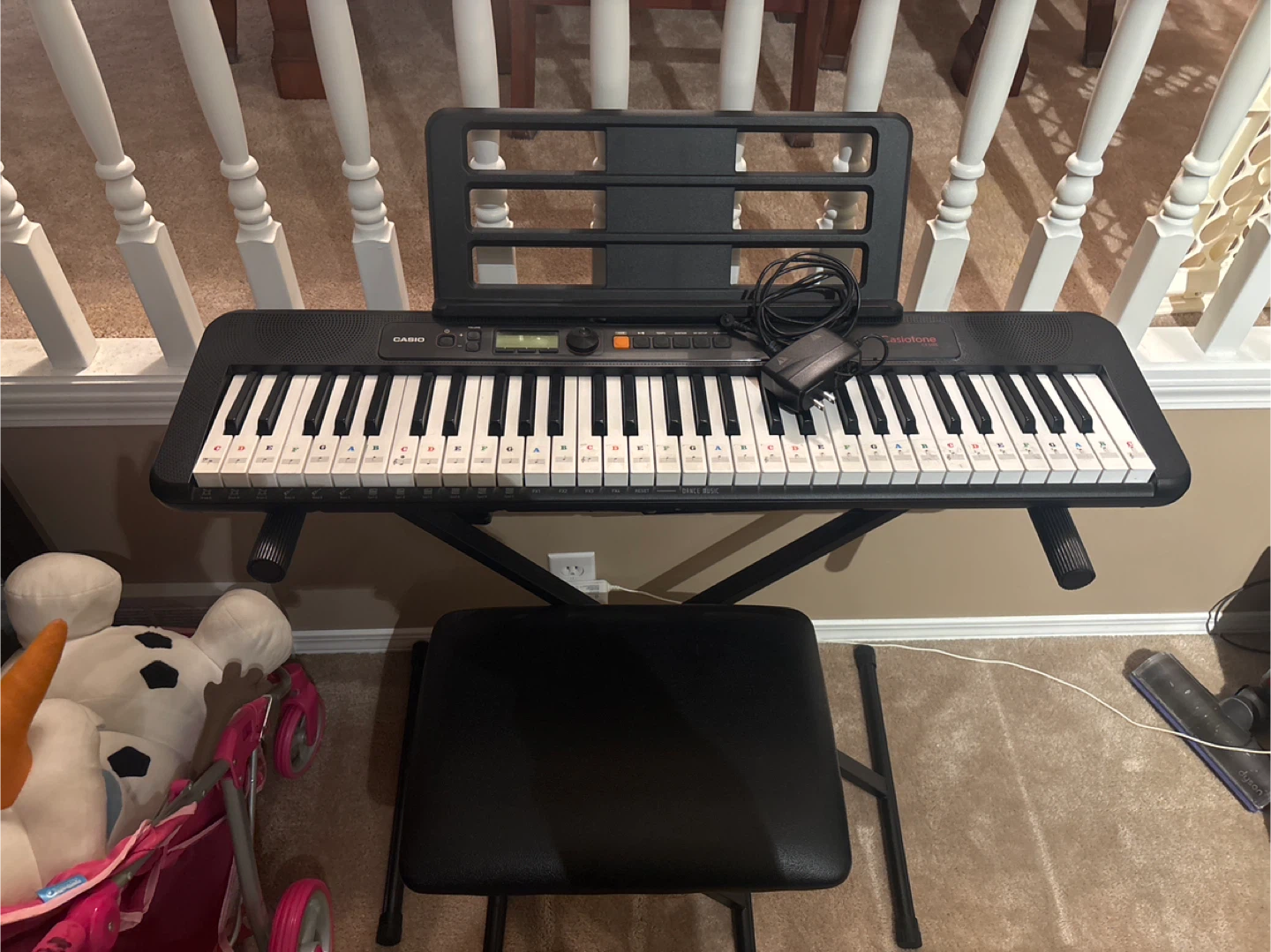 🥕Casio CT-S195 Casiotone Keyboard. Stand and seat - photo 2