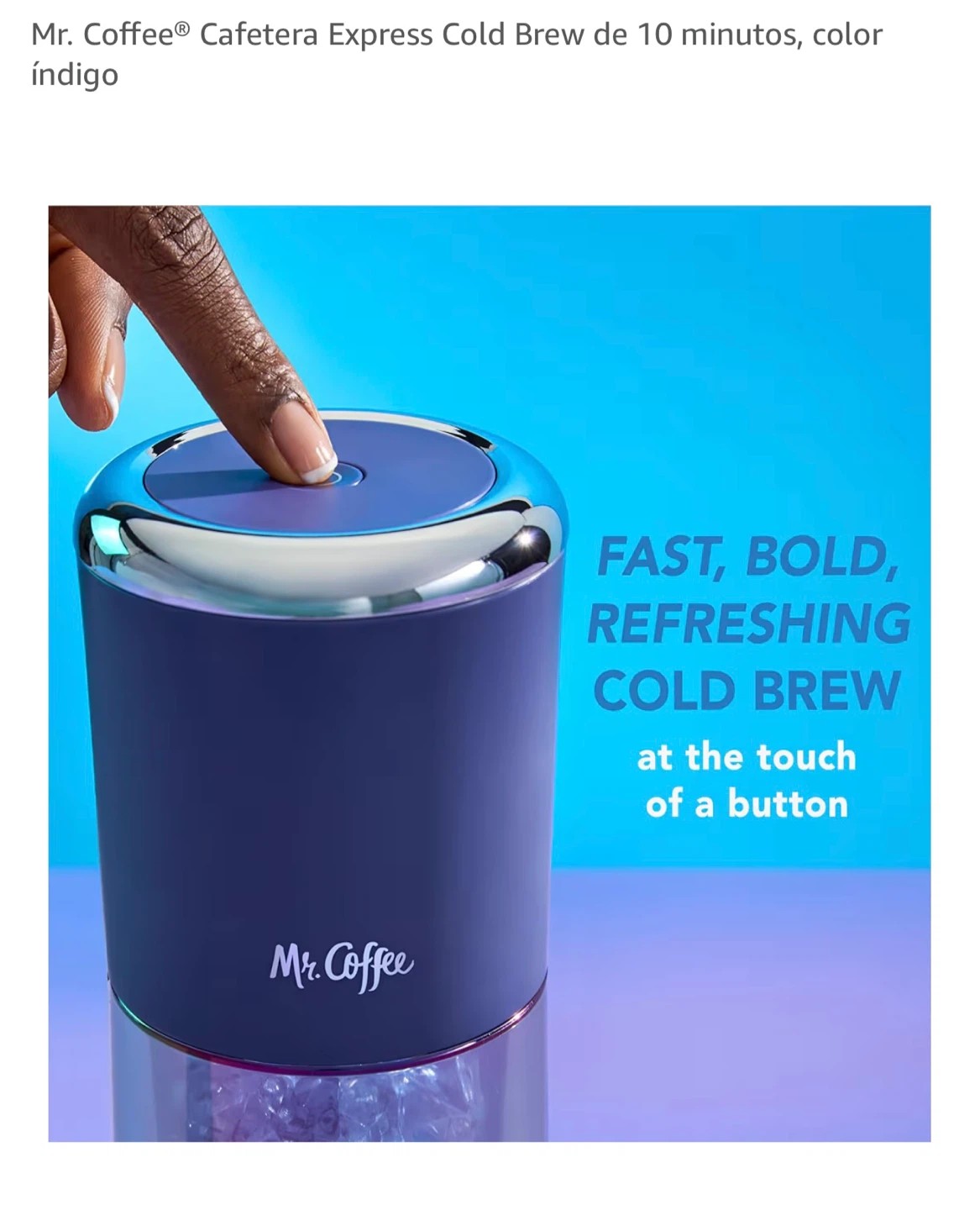 Mr. Coffee Express Cold Brew Maker - Indigo 🥕 - photo 2