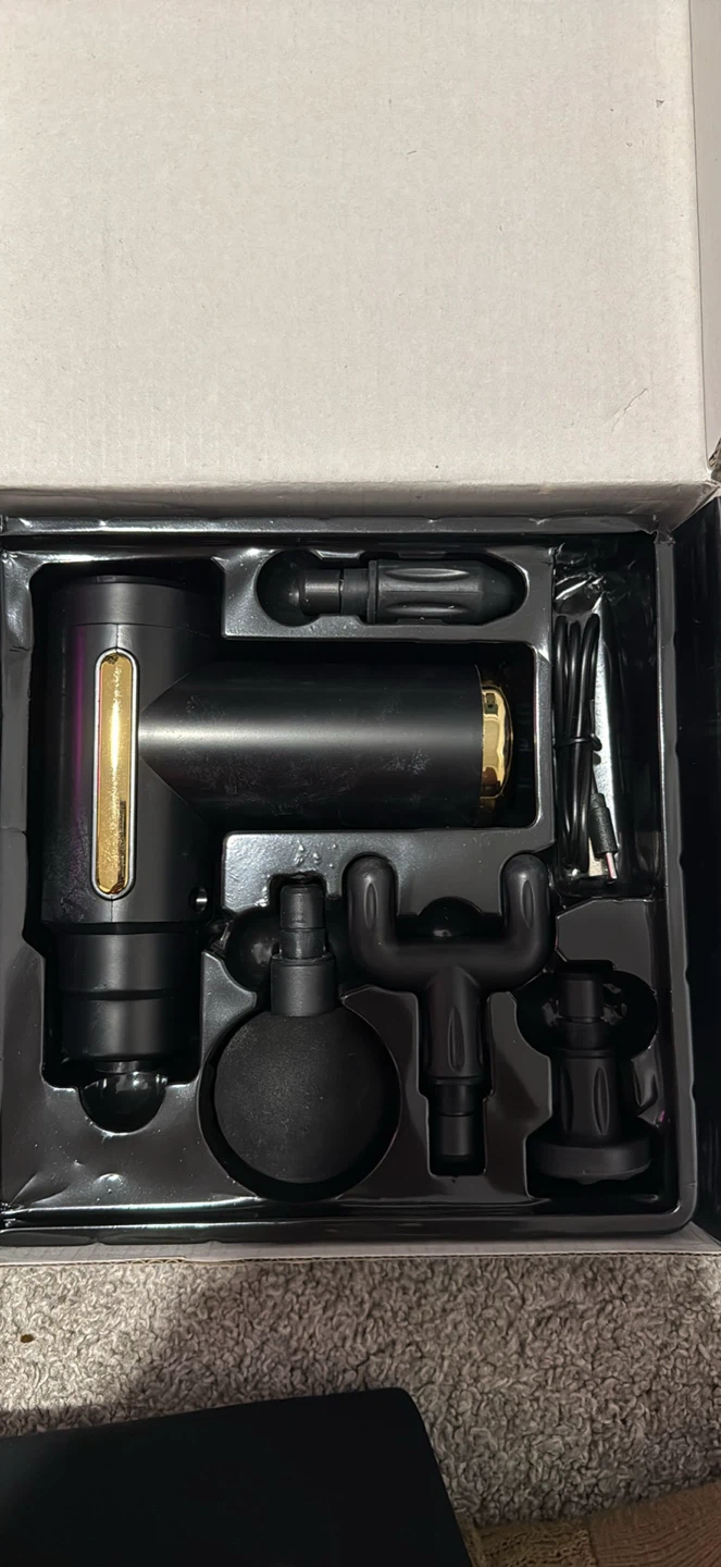 Massage Gun with Attachments - photo 2