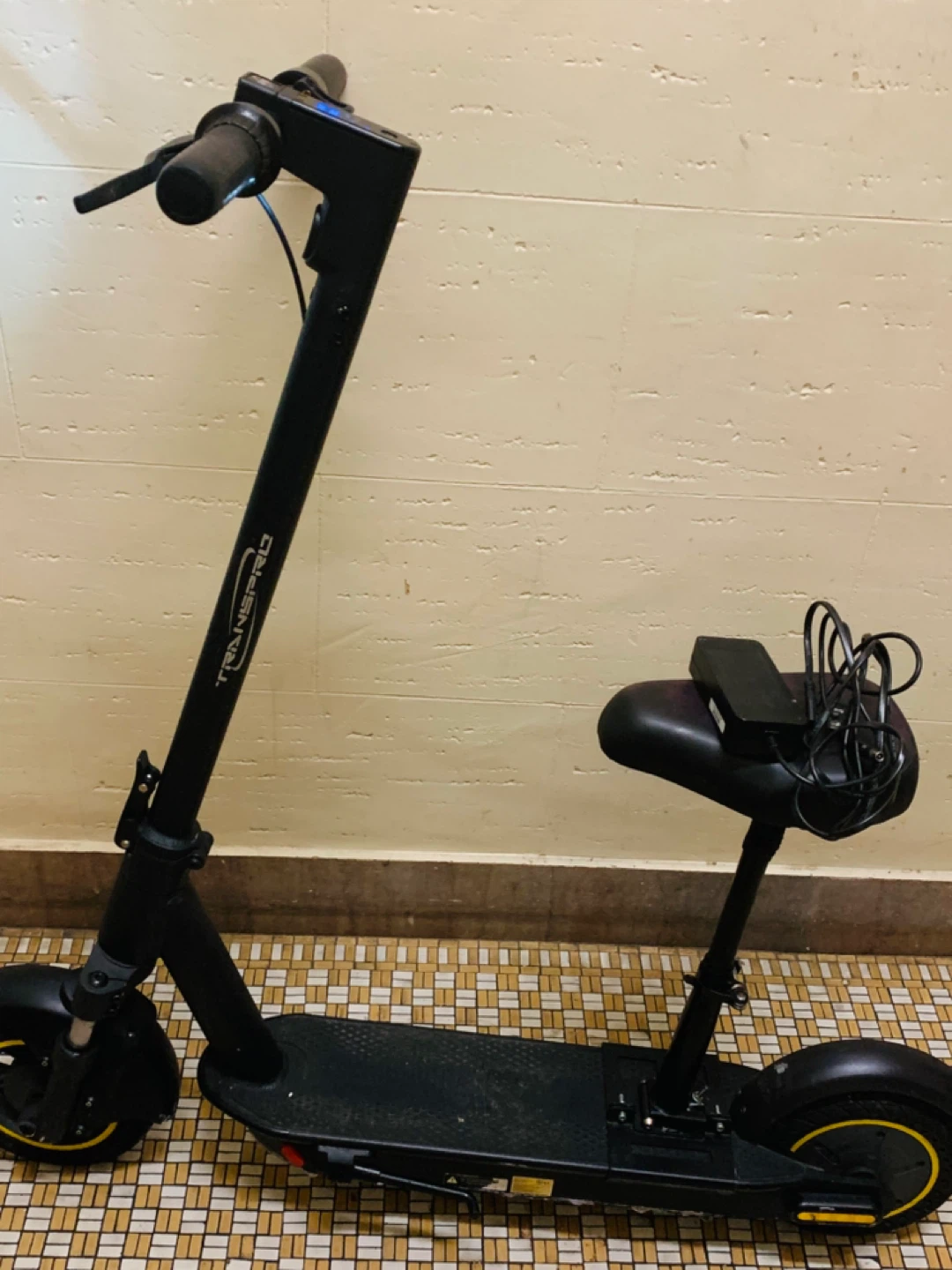 TRANSNPRO Electric Scooter - Black