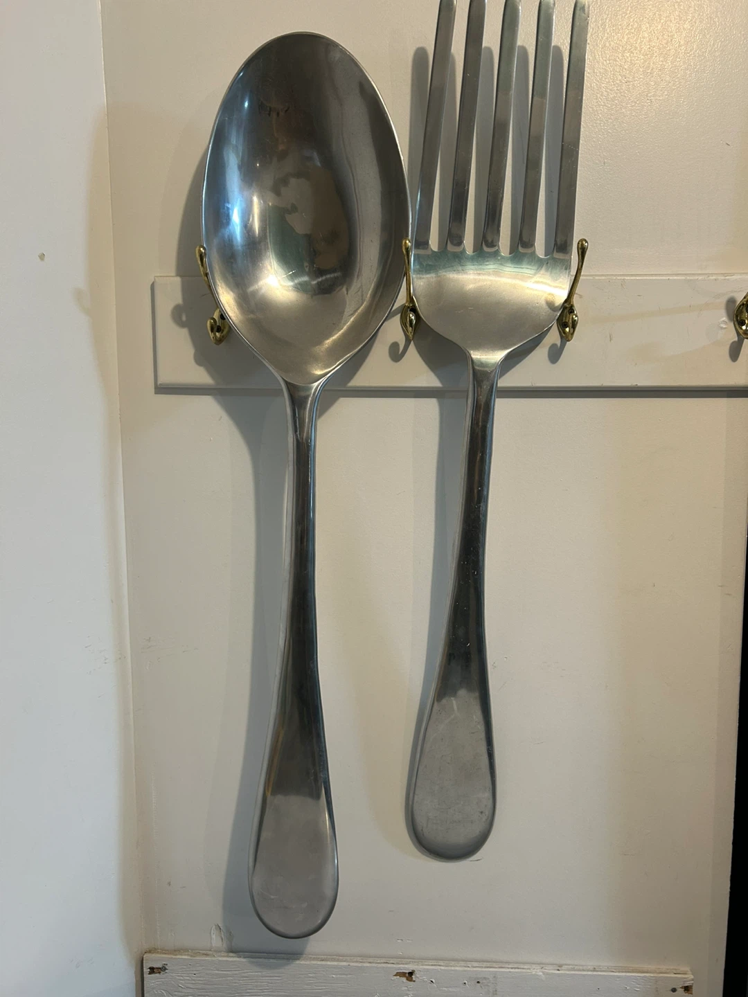 Oversized Spoon & Fork Wall Decor