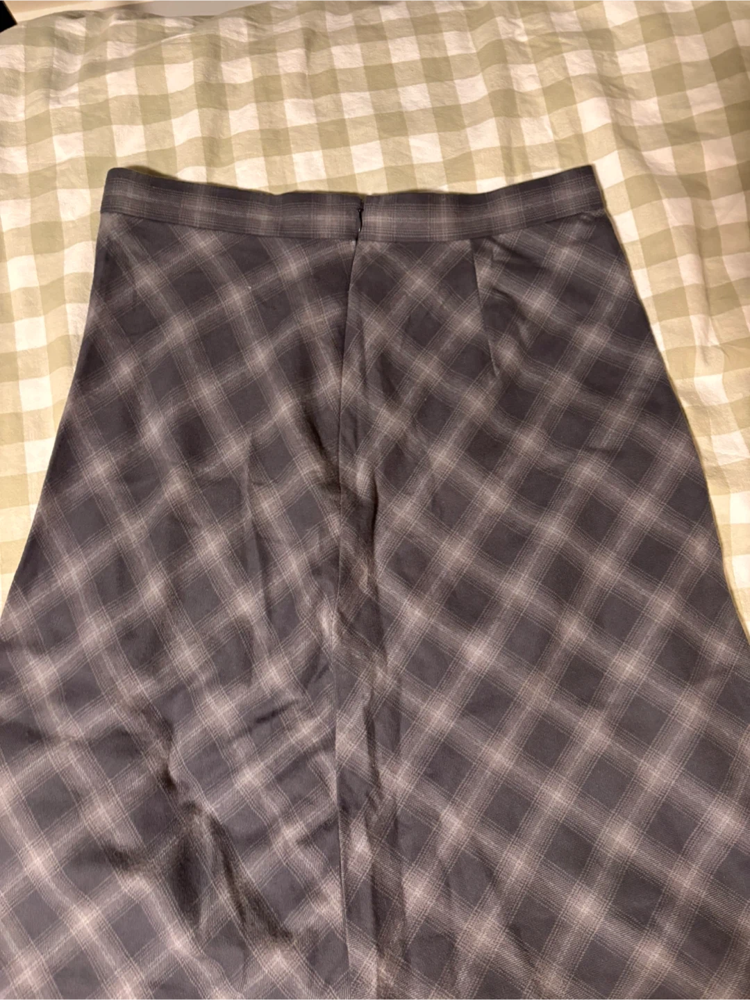 Oak + Fort Plaid Skirt - Size 12 - photo 3