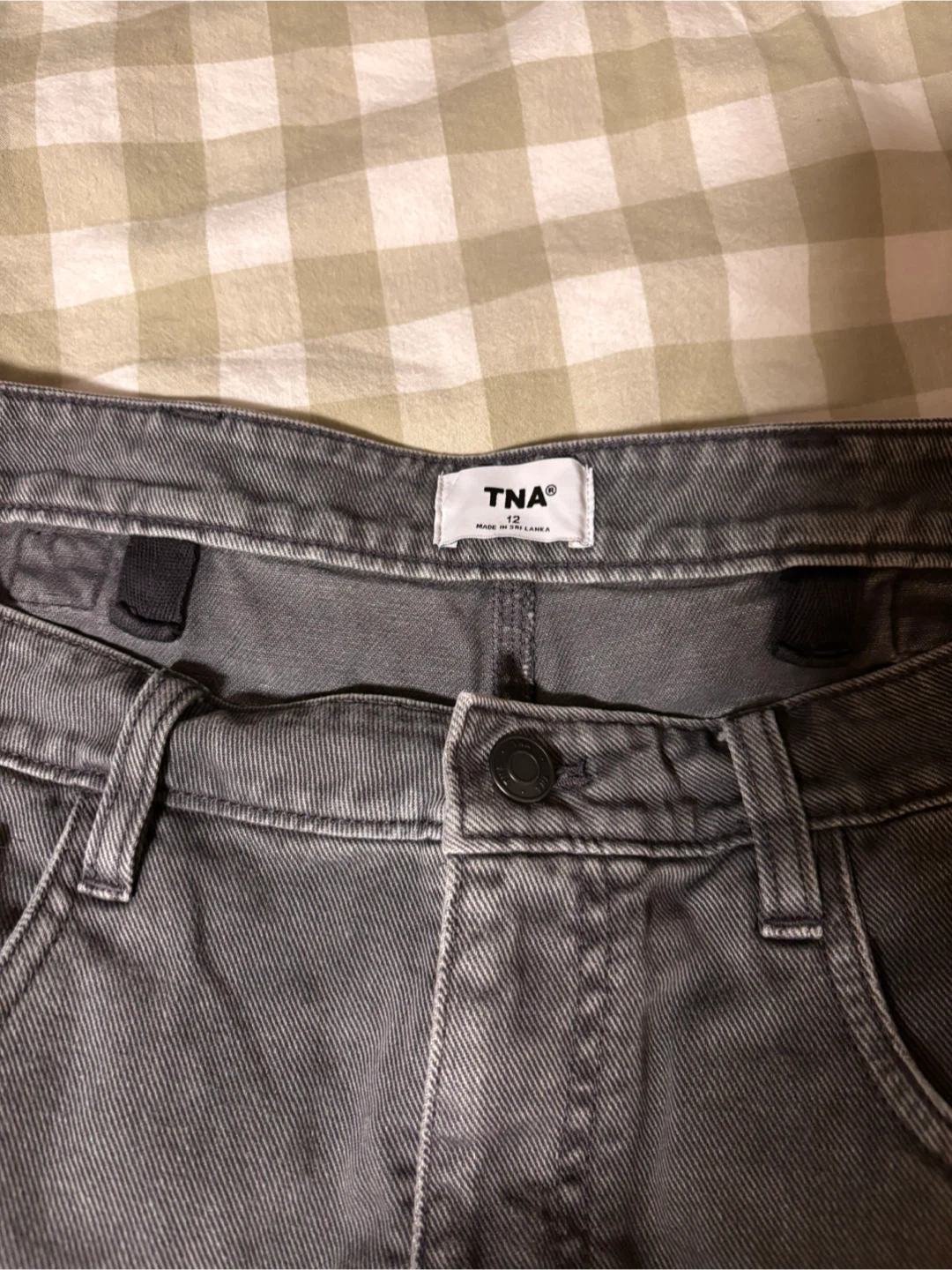 TNA Grey Jeans - Size 12 - photo 2