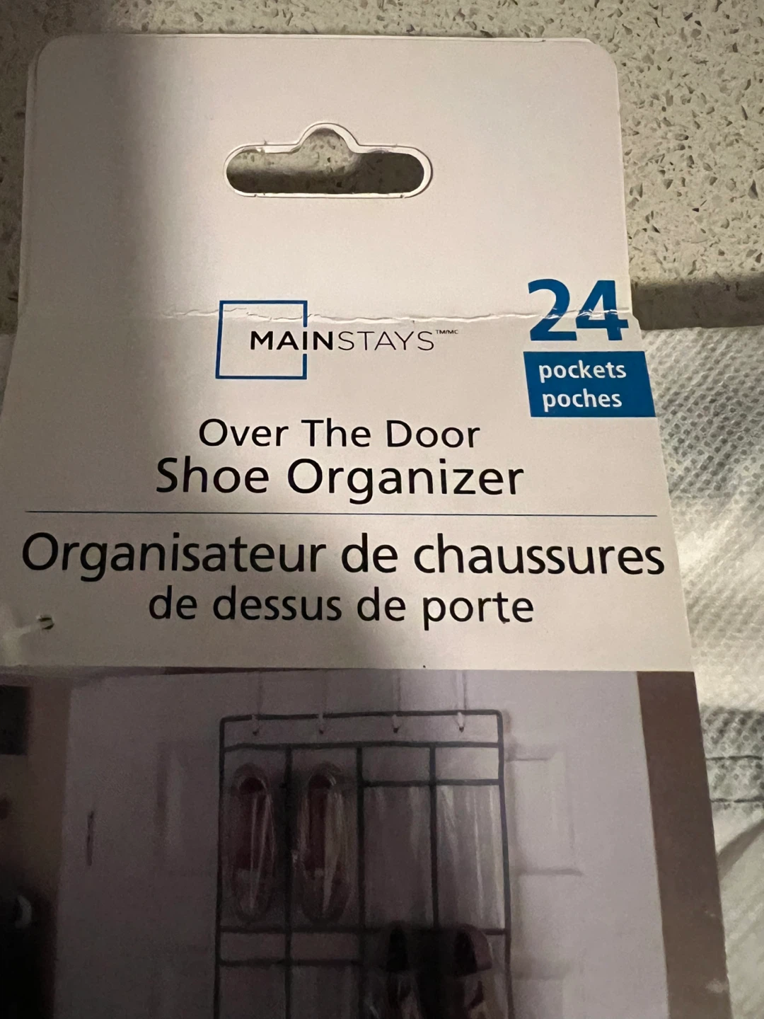 Mainstays Over The Door Shoe Organizer - New - photo 2