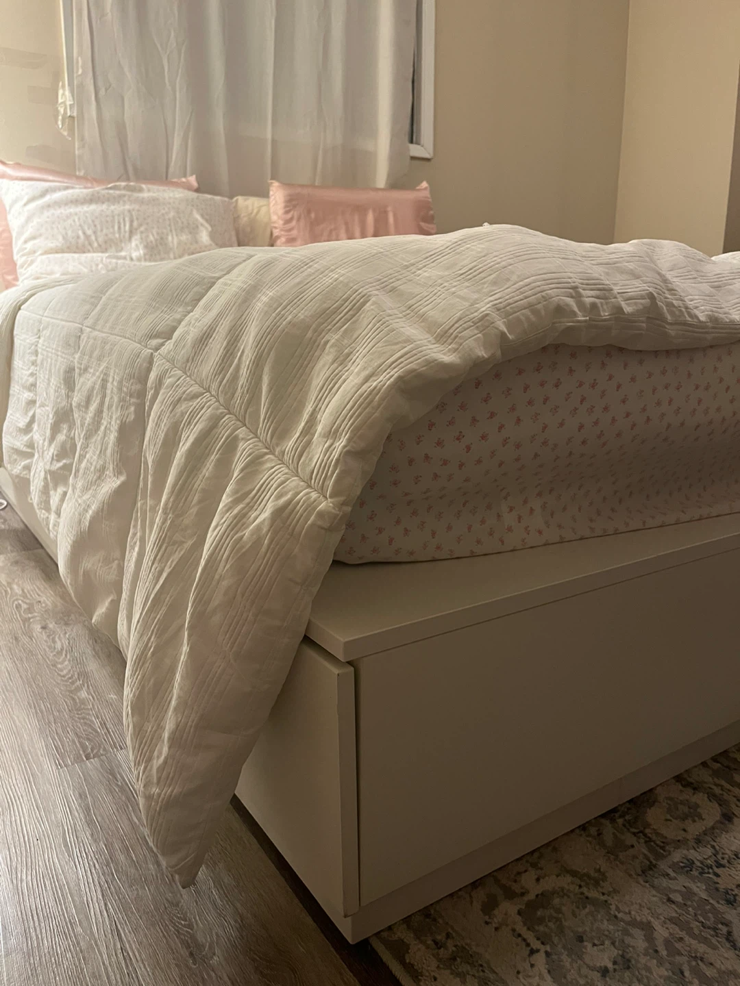 IKEA Queen Bed Frame with Storage - photo 3