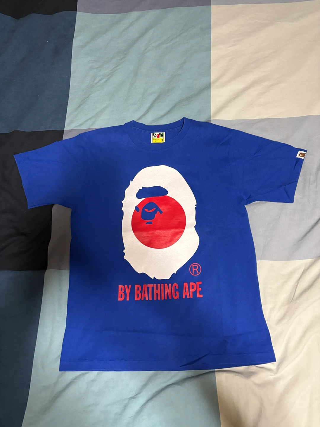 A Bathing Ape (BAPE) Blue T-Shirt, Size M