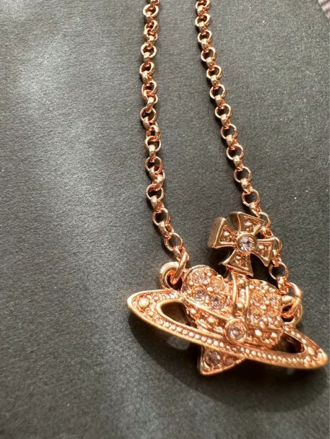 Vivienne Westwood Rose Gold Necklace