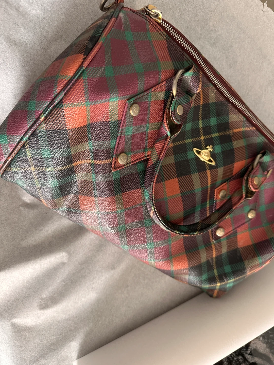 Vivienne Westwood Tartan Handbag