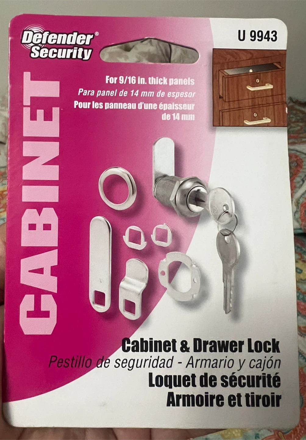Cabinet & Drawer Lock