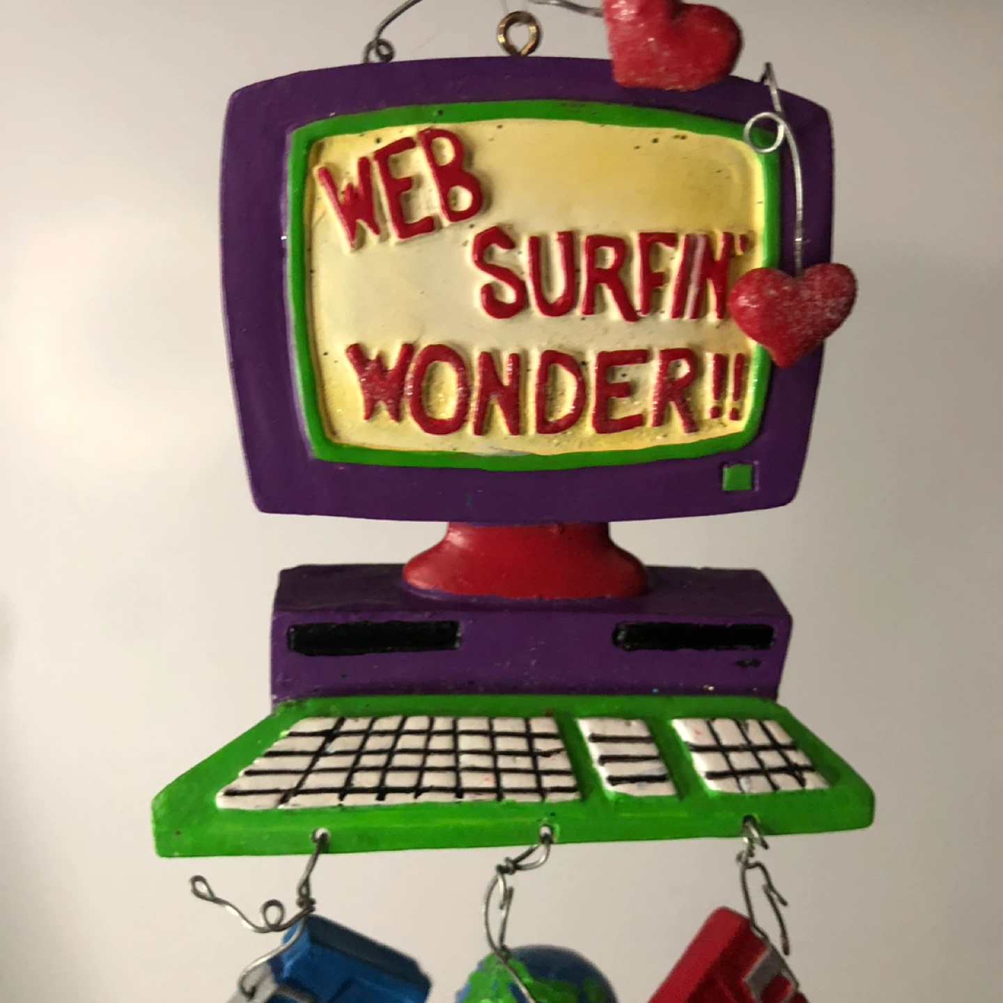 Web Surfin' Wonder Ornament - photo 2