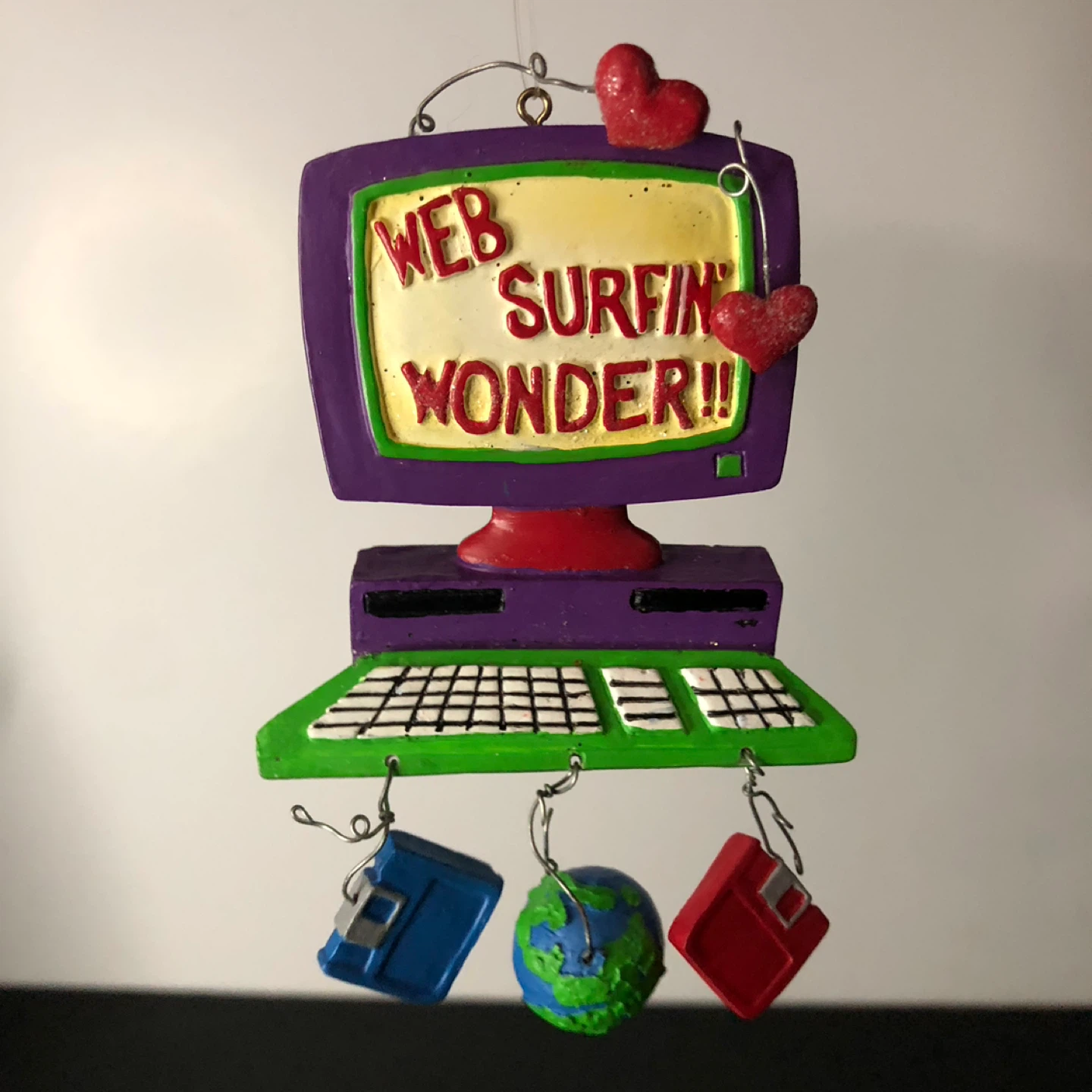 Web Surfin' Wonder Ornament
