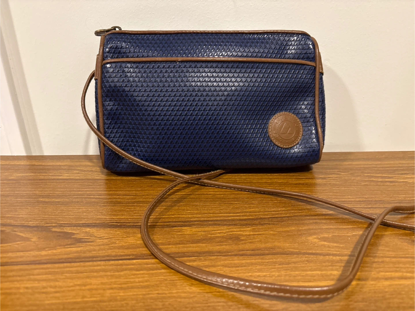 Liz Claiborne navy blue handbag