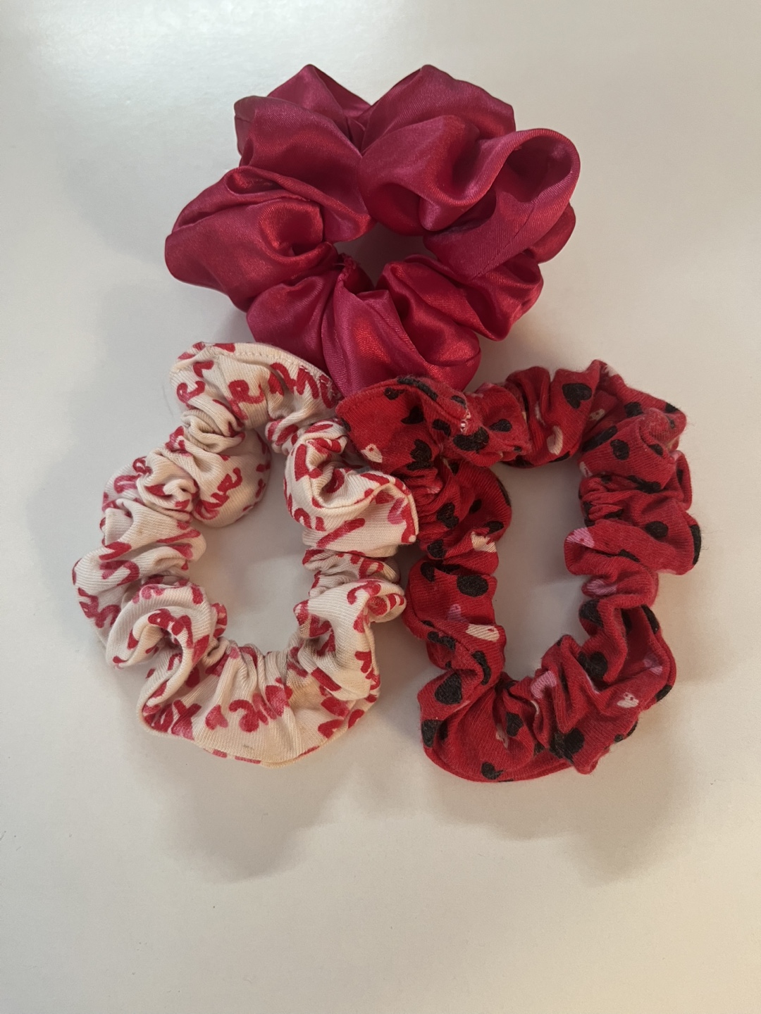 🥕Set of 3 Scrunchies