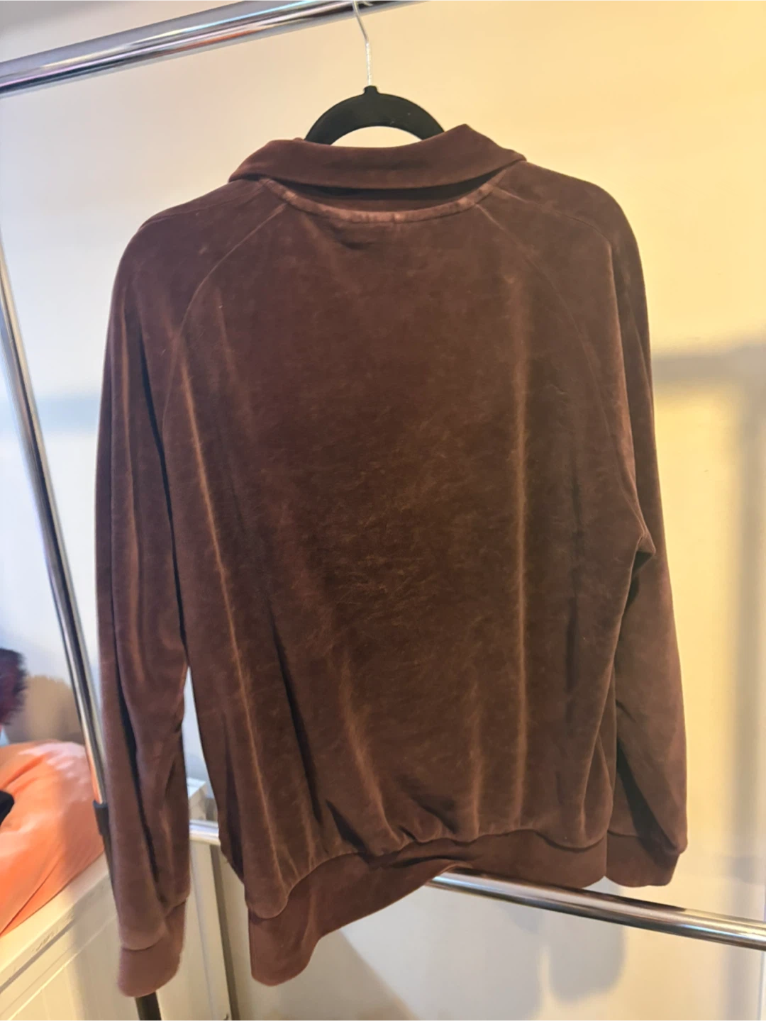Puma Brown Velour Zip Jacket - photo 2