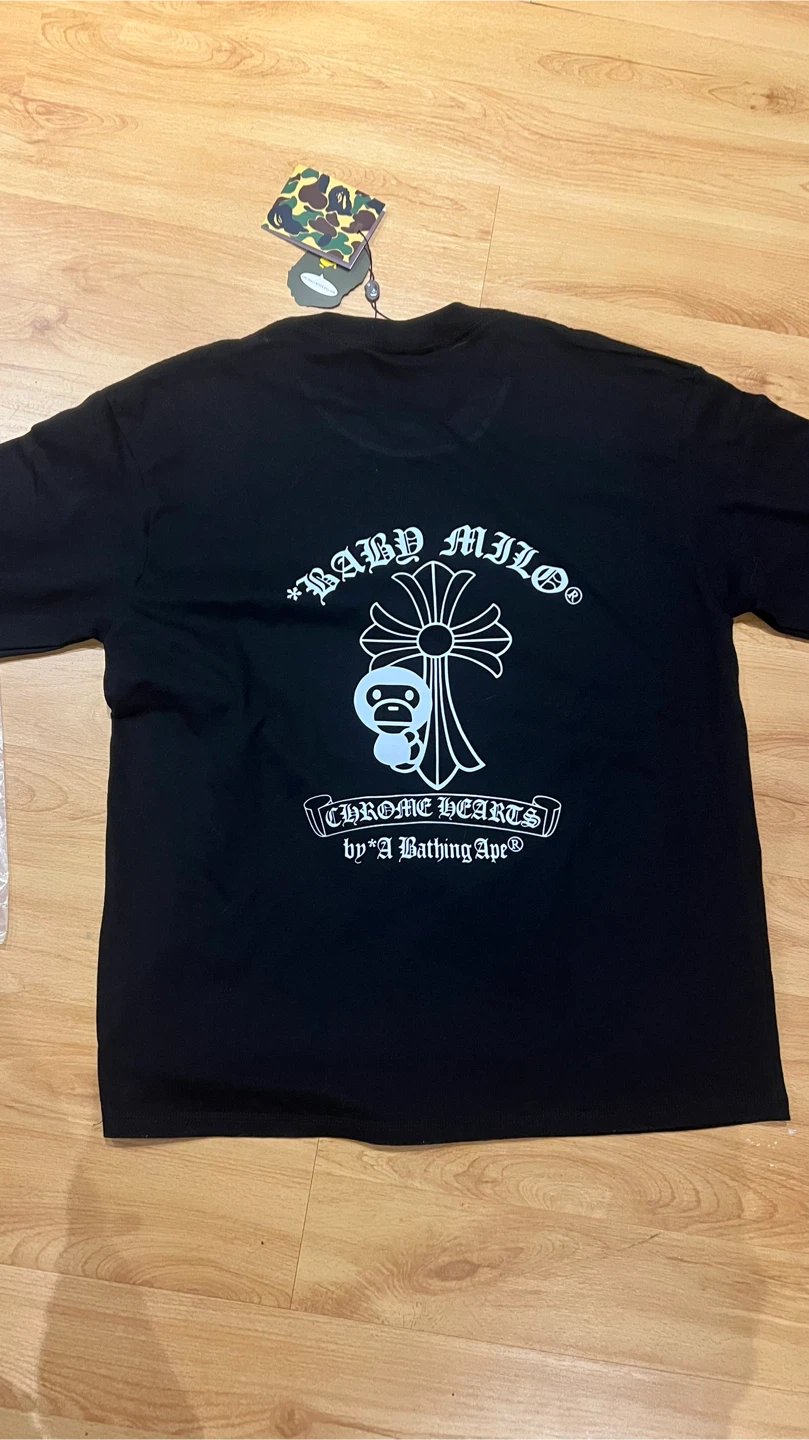 Chrome Hearts x BAPE Black long sleeve - photo 2
