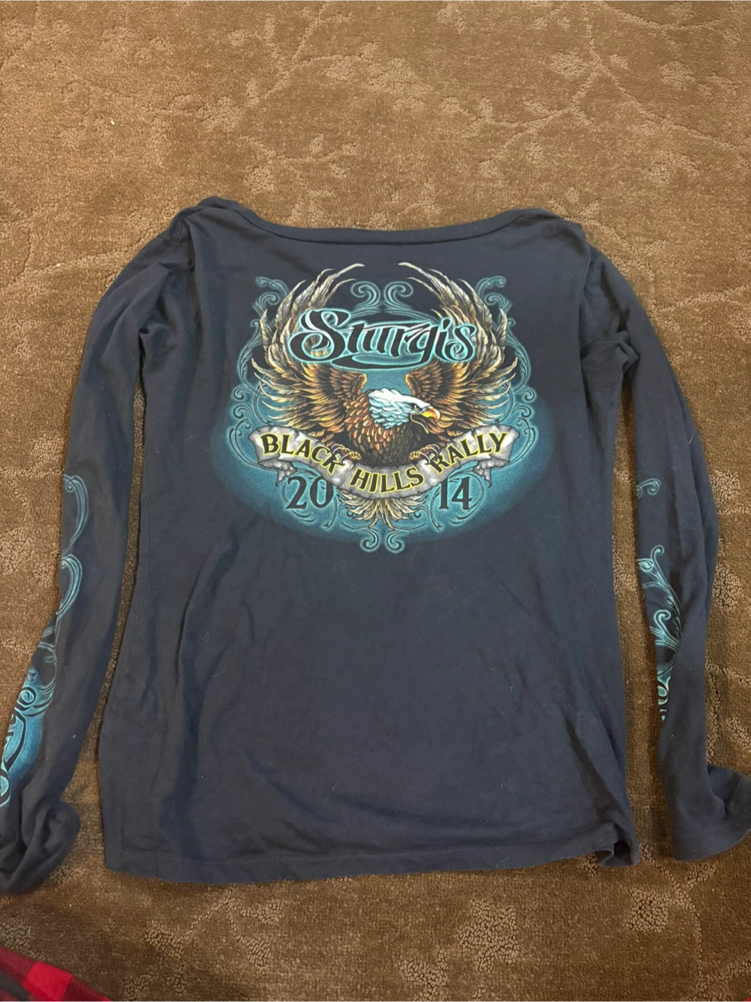 Sturgis Black Hills Rally 2014 Long Sleeve Shirt - photo 2