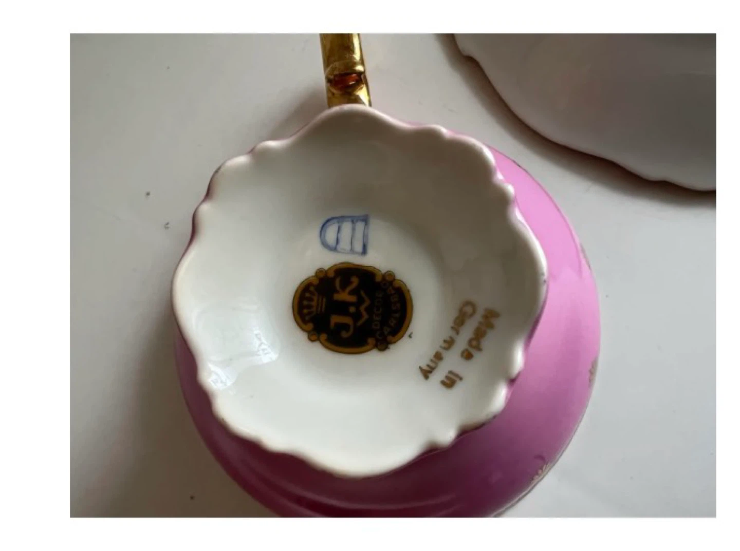 JK Design Poland Pink Tea Cup and Saucer - photo 4
