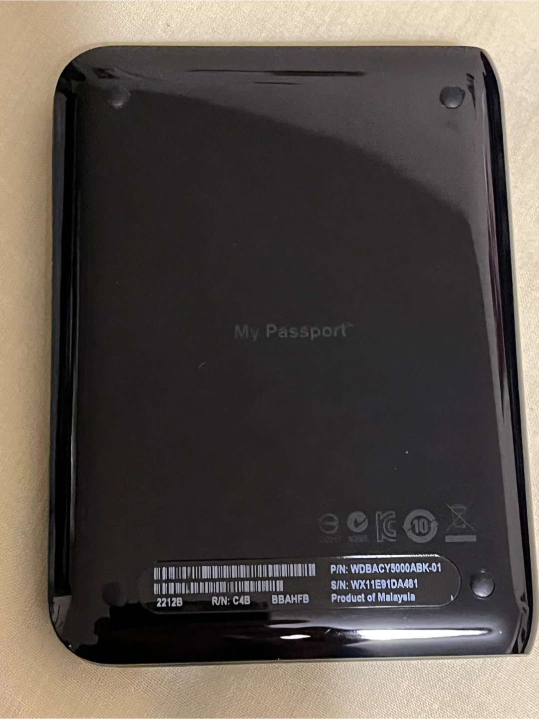 Western Digital My Passport 500 GB External Hard Drive - photo 2