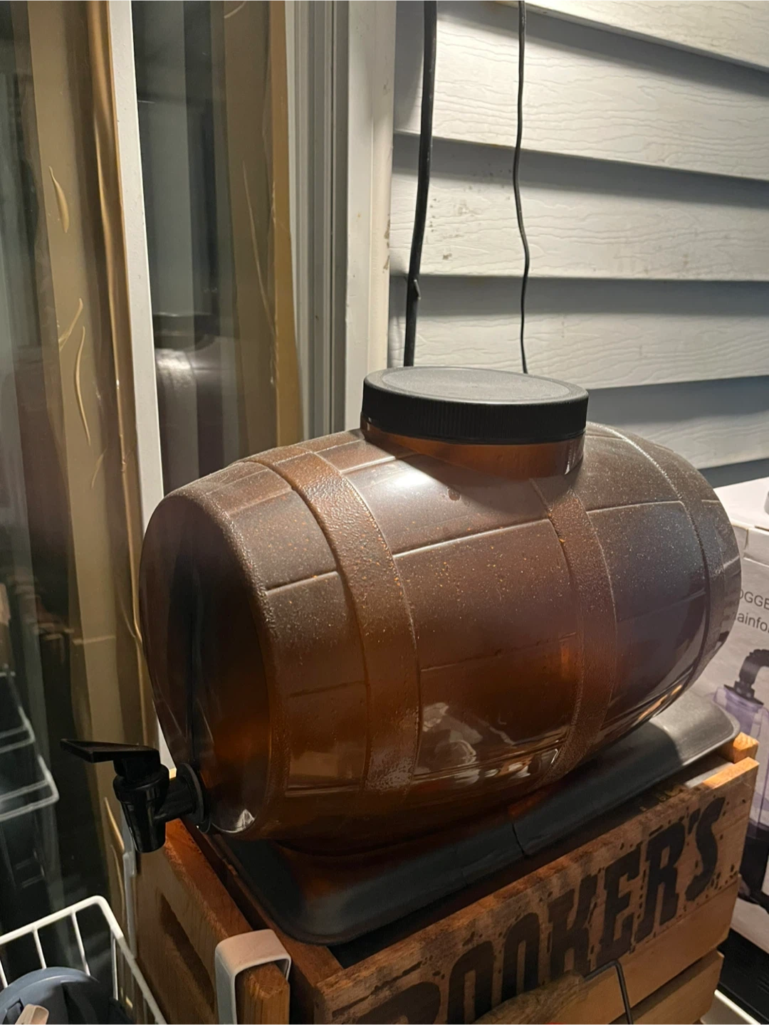 Barrel Beverage Dispenser