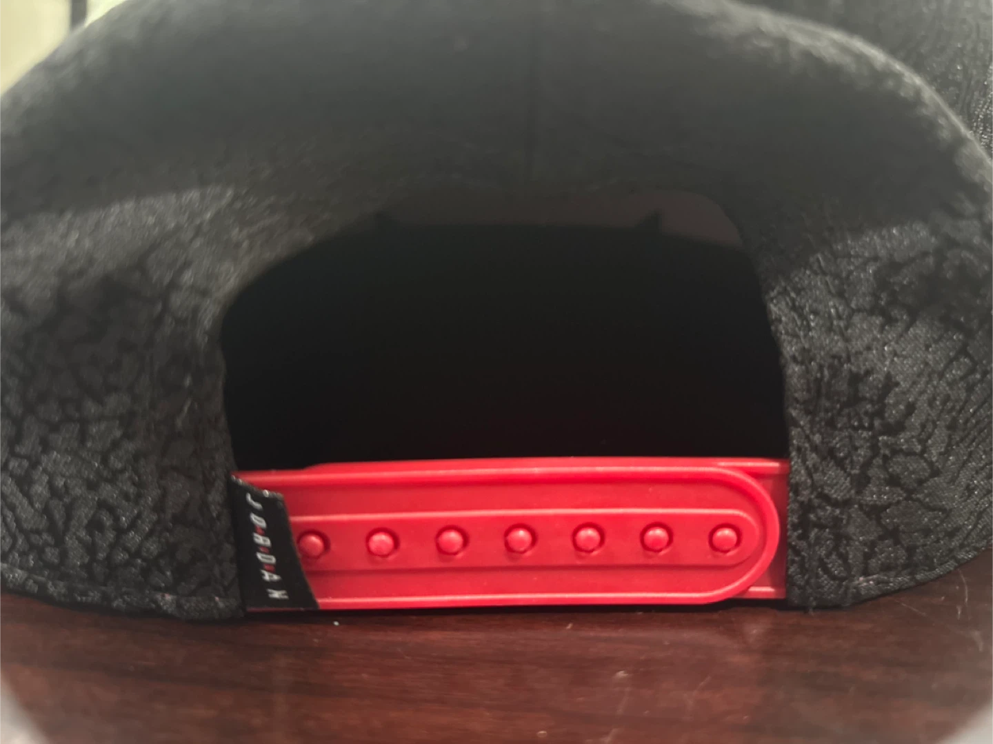 New Jordan Kids Pro Cap (8-20) Black/Red - photo 4