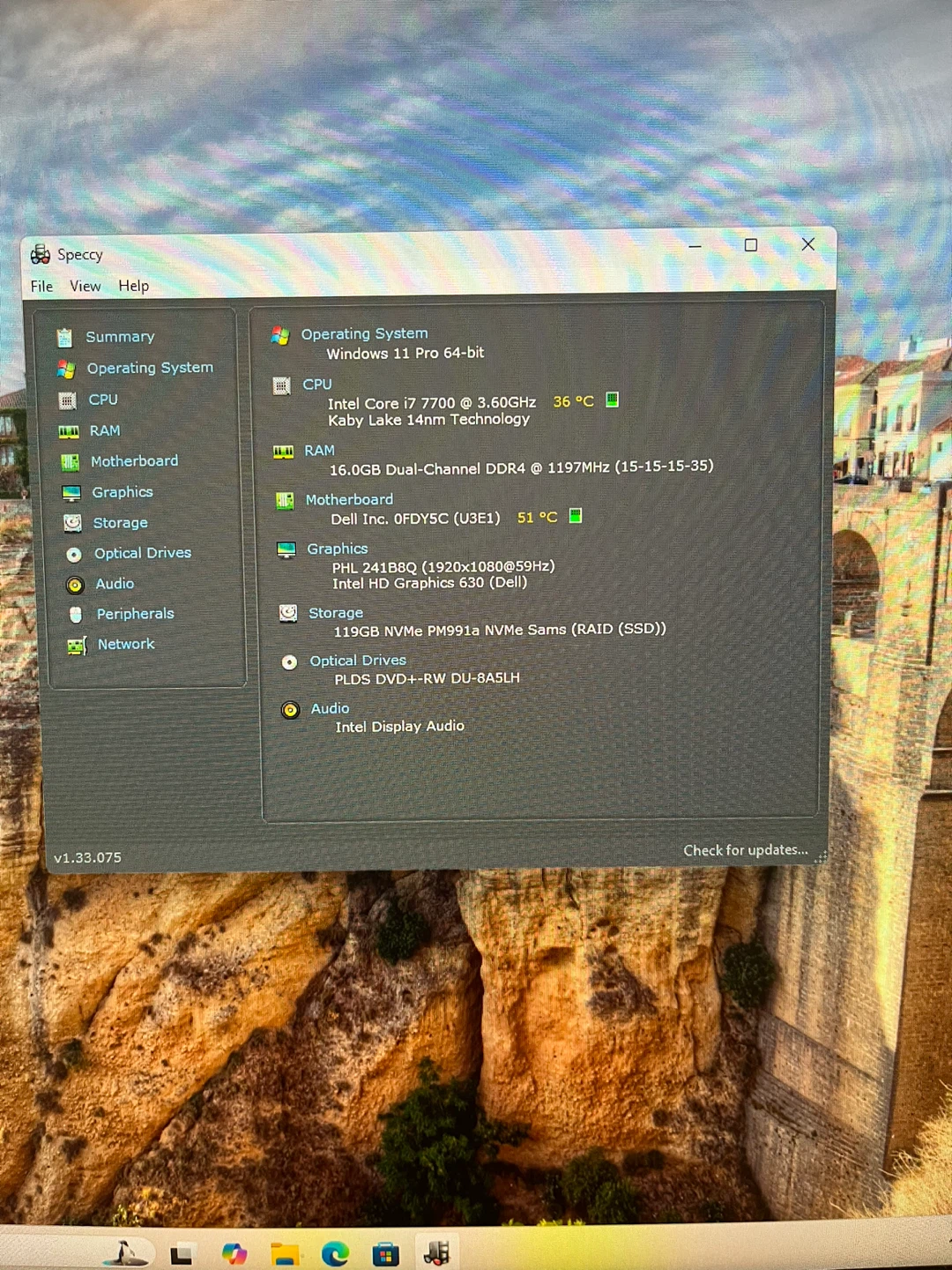 I7 dell desktop pc with monitor - photo 2