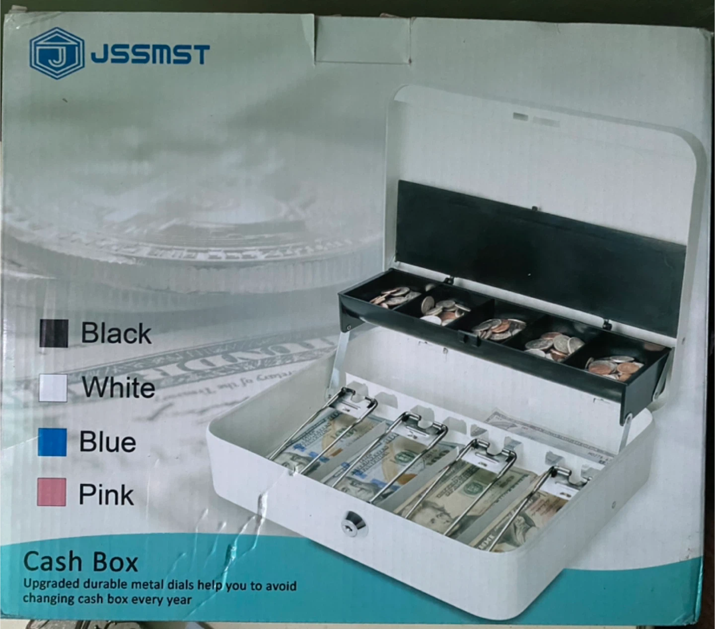 JSSMST White Cash Box