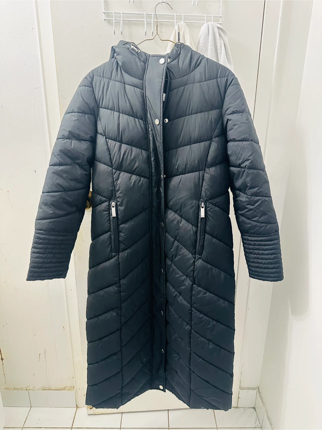 Cleo Petites XS Black Puffer Coat - photo 3