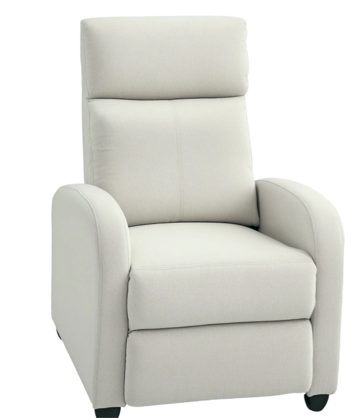 HOMCOM Recliner Chair - Beige