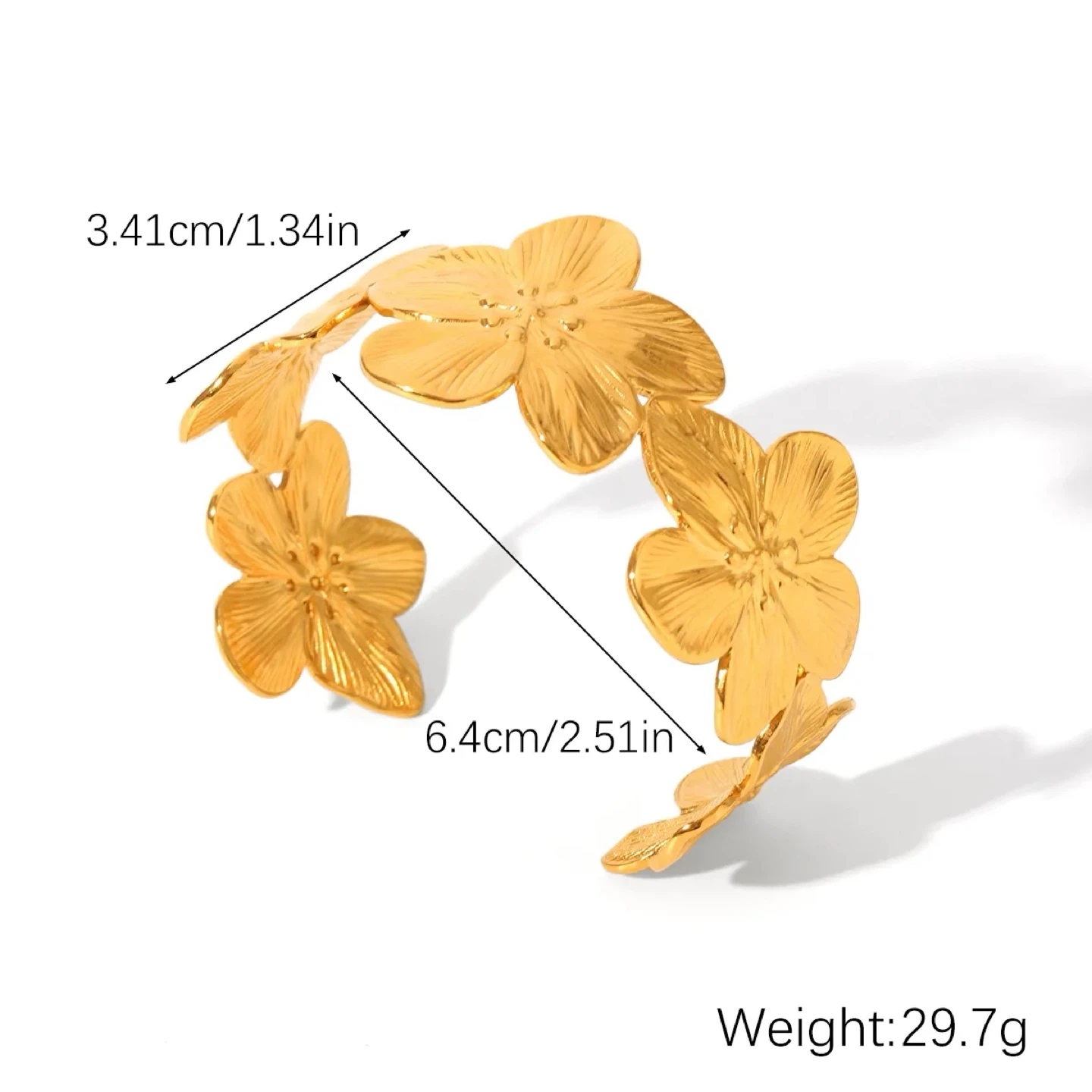 Petal Glow Bangle - photo 2
