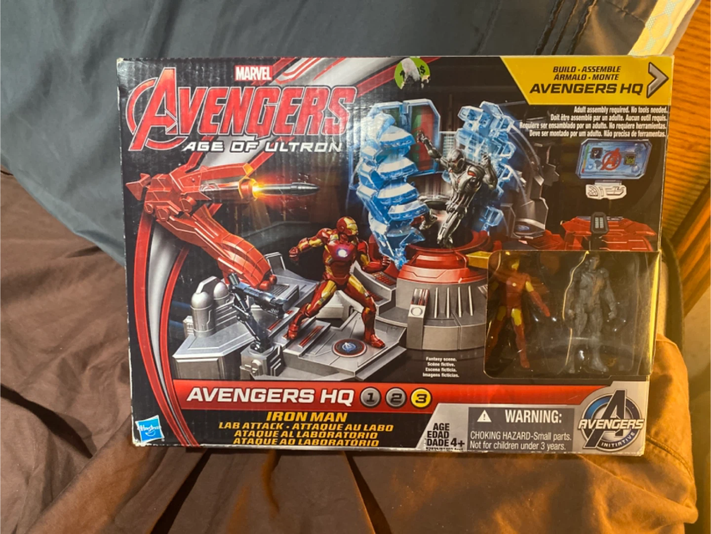 Avengers Age of Ultron Iron Man Lab Attack Avengers HQ