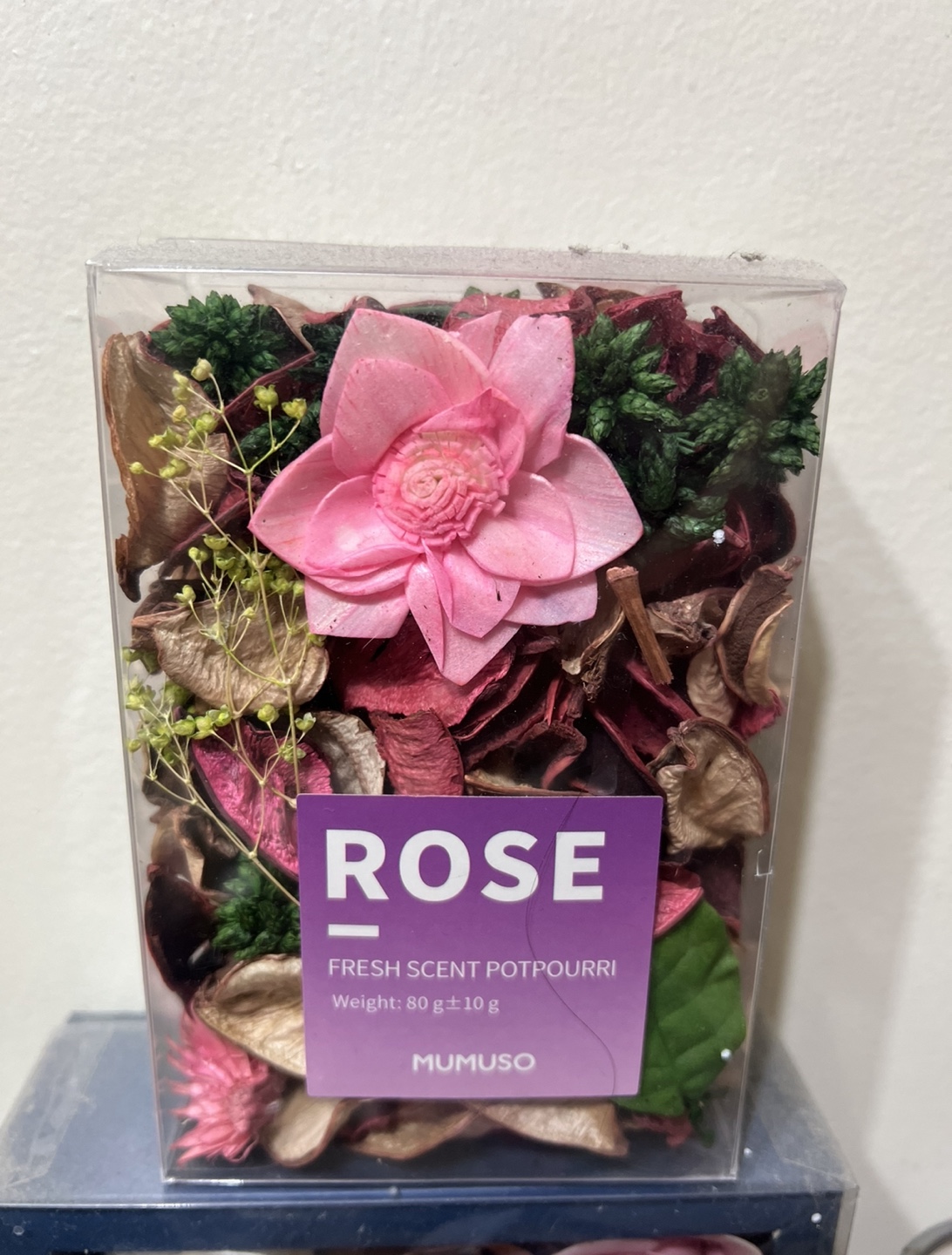 Brand New-Mumuso Rose Fresh Scent Potpourri