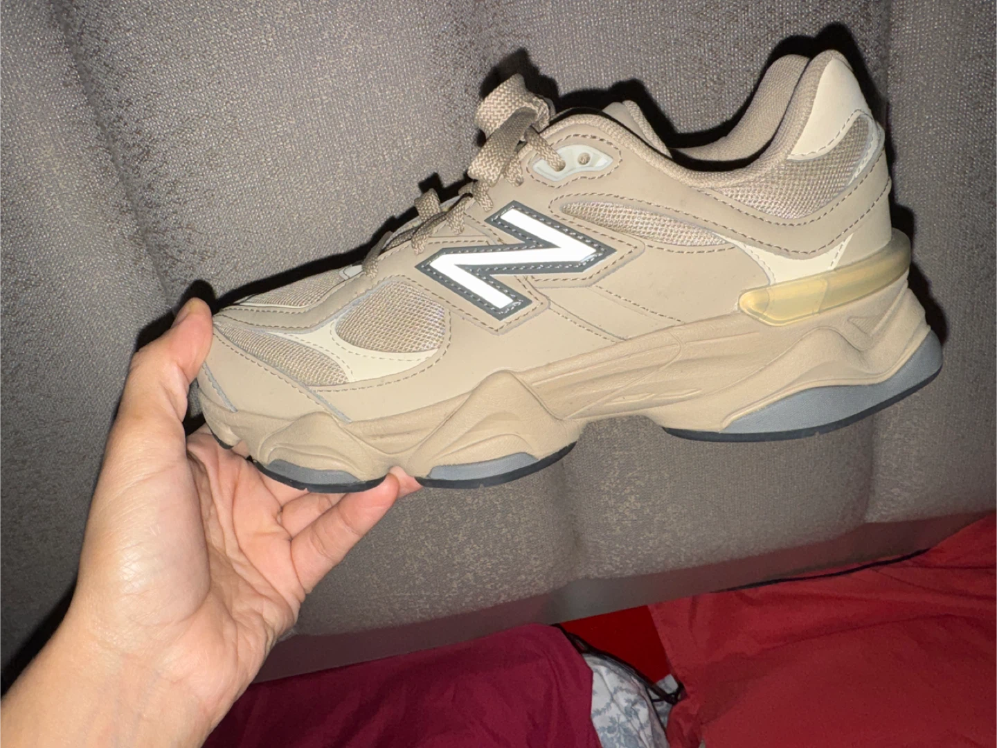 New Balance 9060 Beige Sneakers