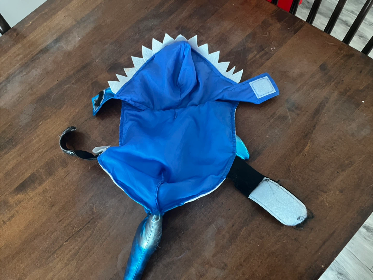 Shark Pet Costume - Blue - photo 2
