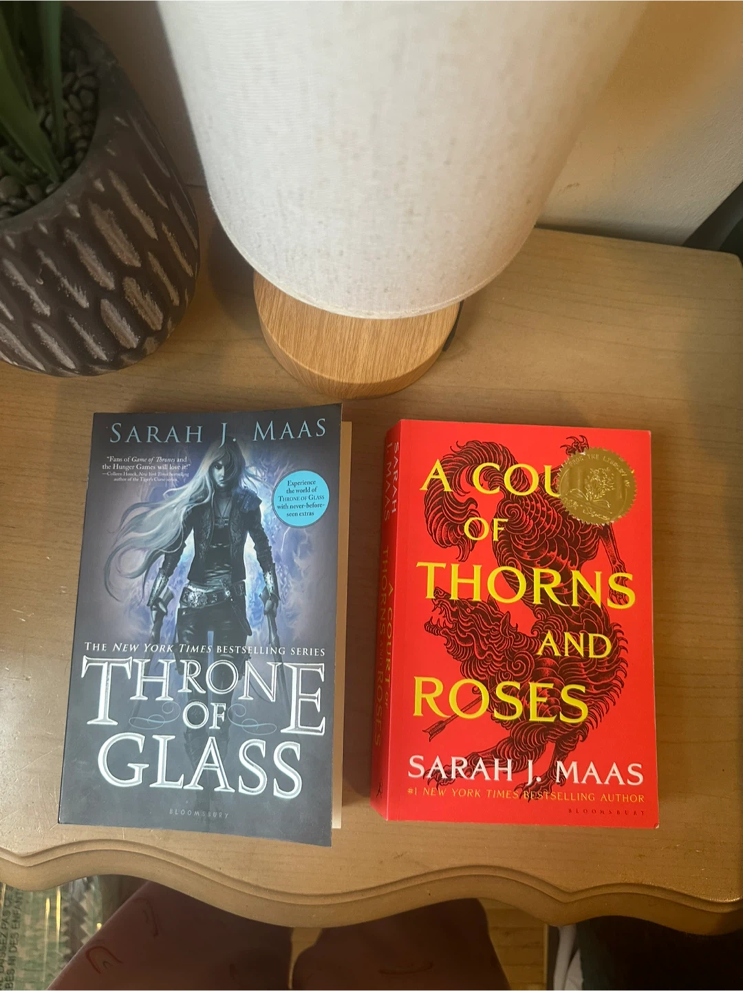Throne of Glass & A Court of Thorns and Roses Books