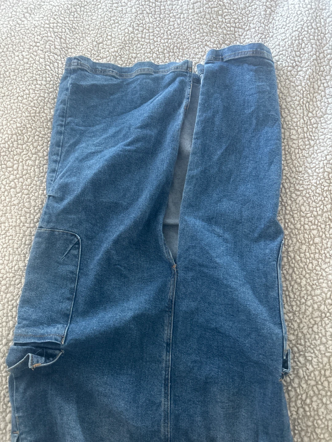 RE Generation Denim Cargo Skirt - Size S - photo 2